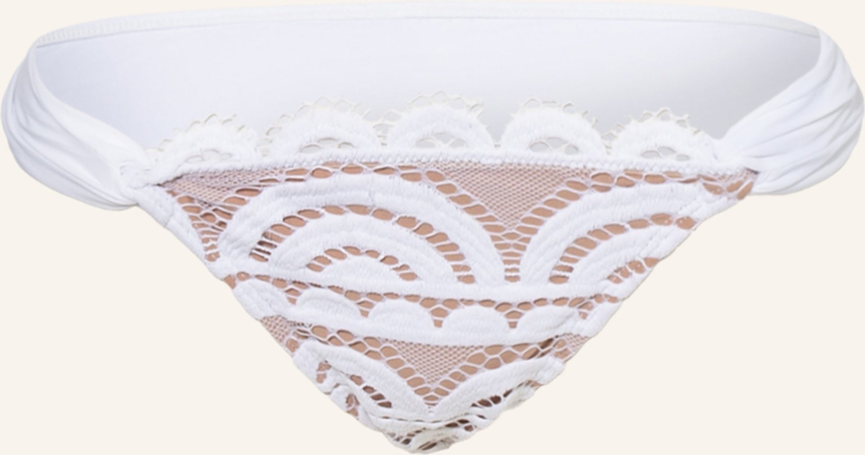 Pilyq Triangel-Bikini-Hose Lace Fanned Teeny weiss