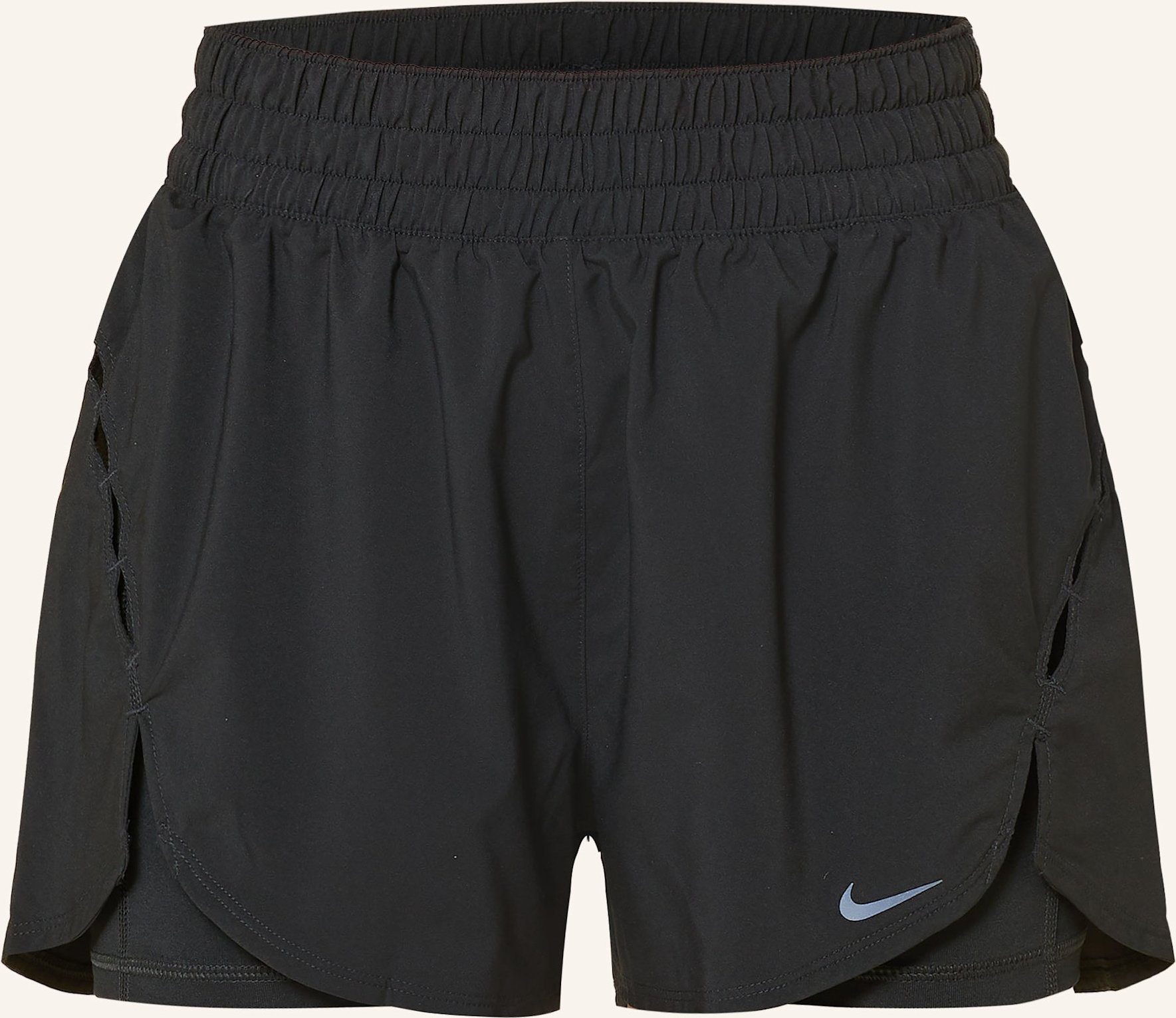 Thumbnail - Nike 2-In-1-Trainingsshorts One schwarz