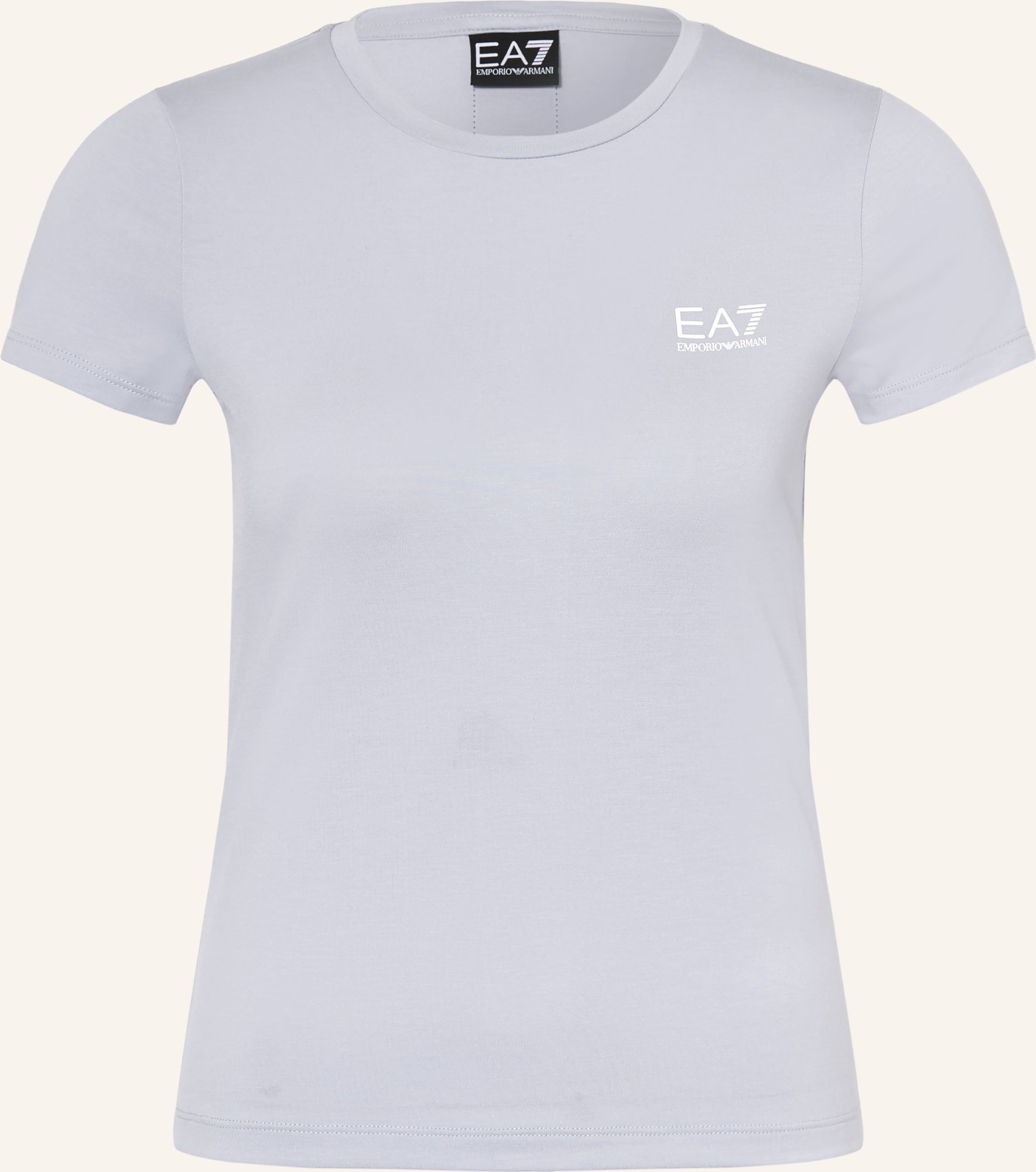 ea7 Emporio Armani T-Shirt Natural ventus7 blau