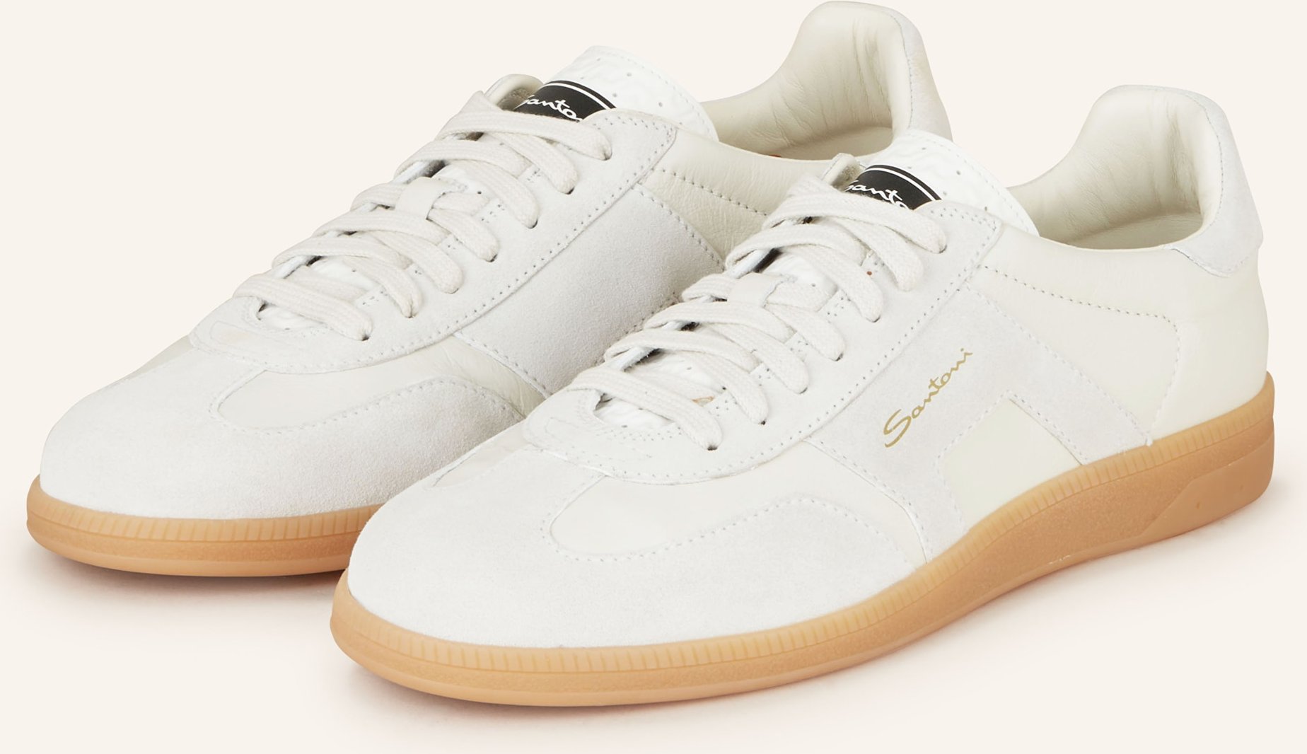 Santoni Sneaker Olympic 1 weiss