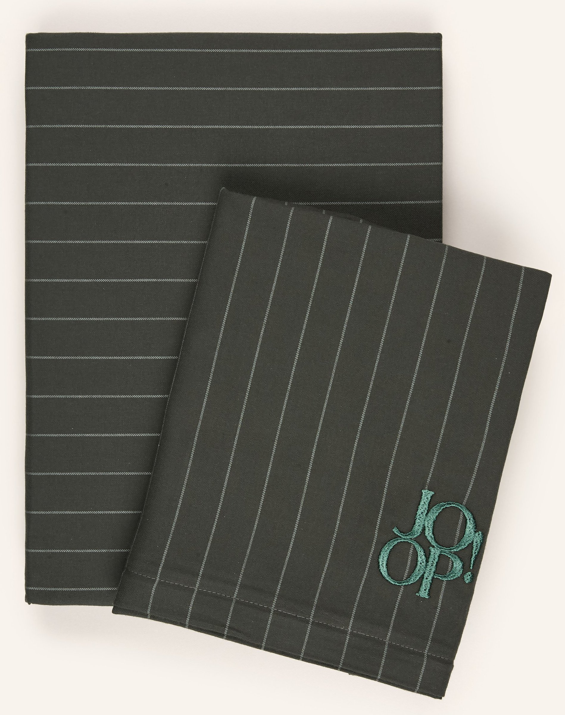 Joop! Bettwäsche Soft Stripes gruen
