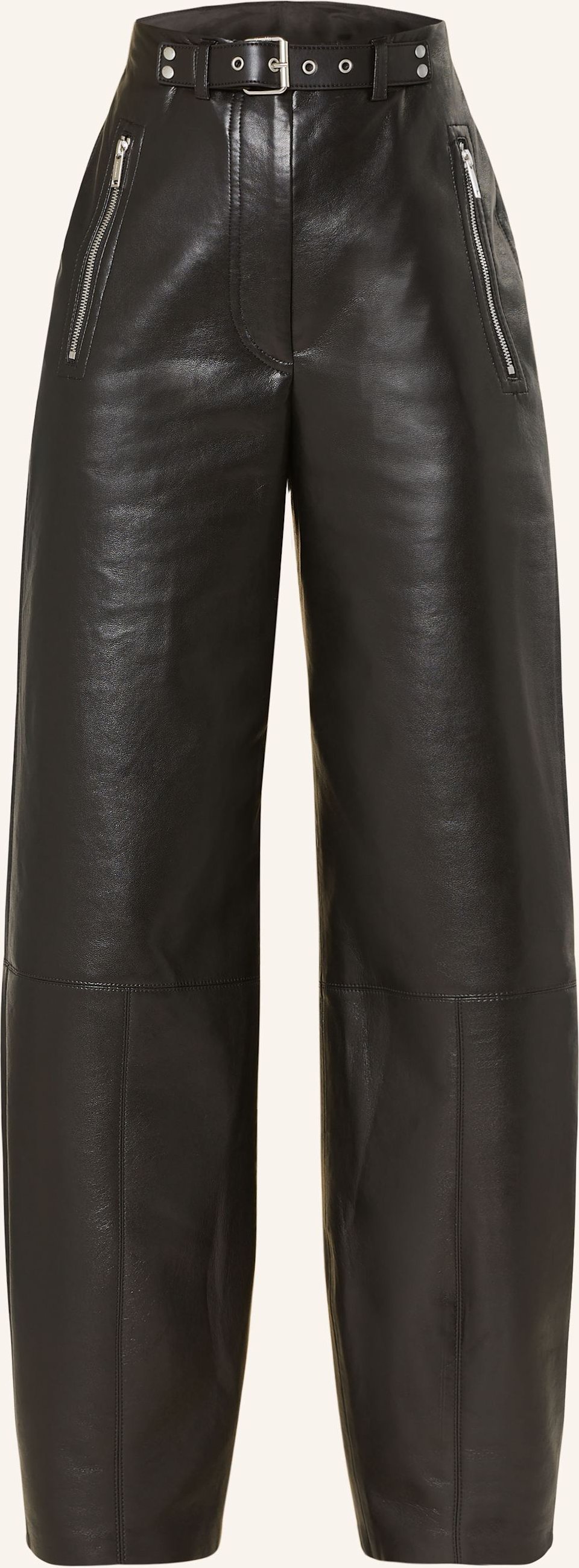 Nanushka Hose Jozefa In Lederoptik schwarz