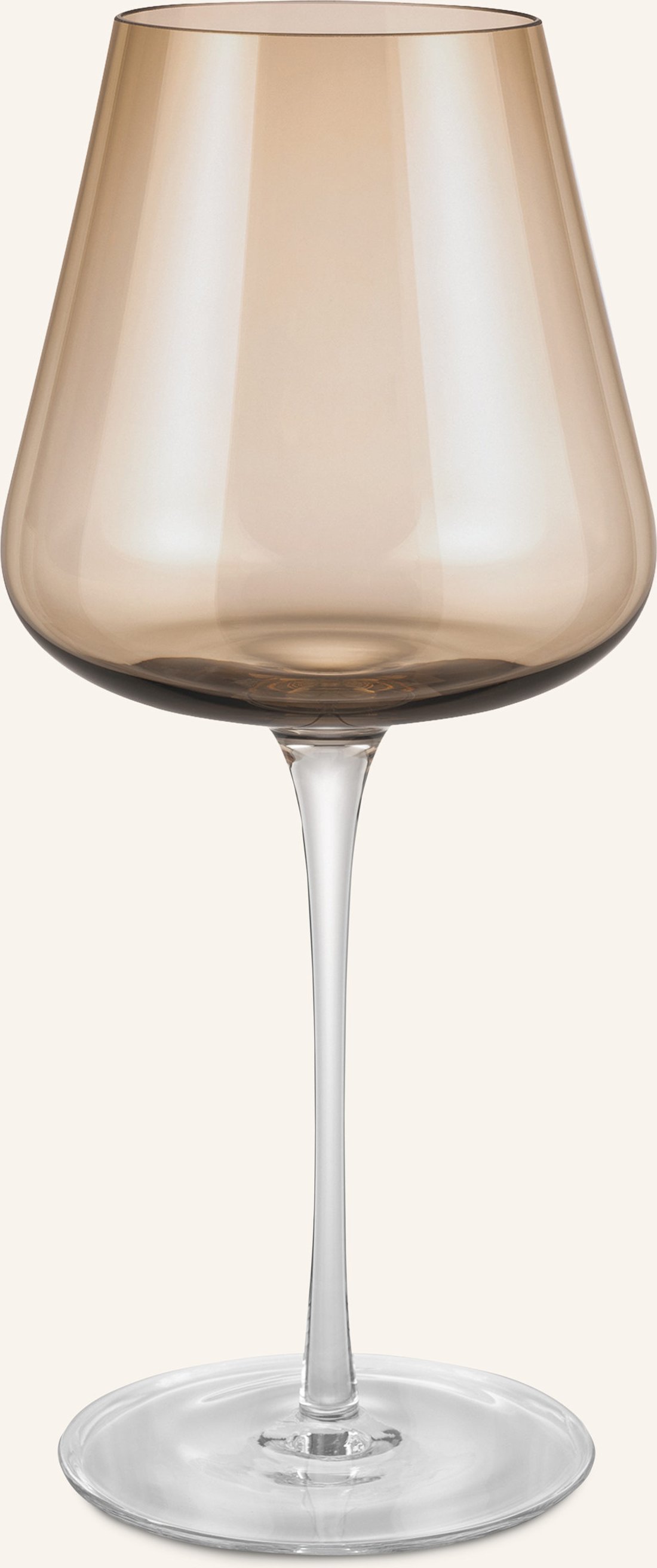 Blomus Set 2 Rotweingläser Belo braun