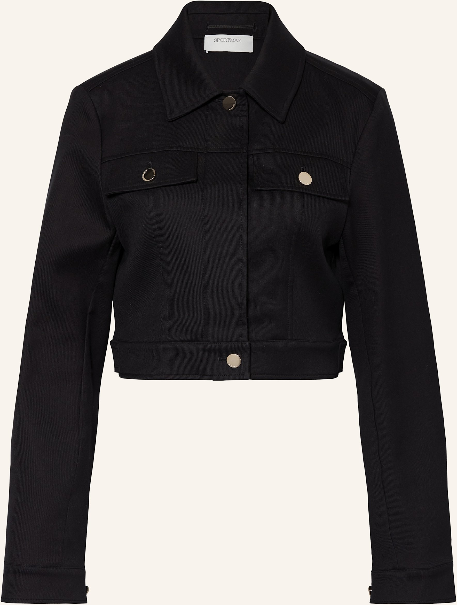 Sportmax Kastenjacke Mela schwarz