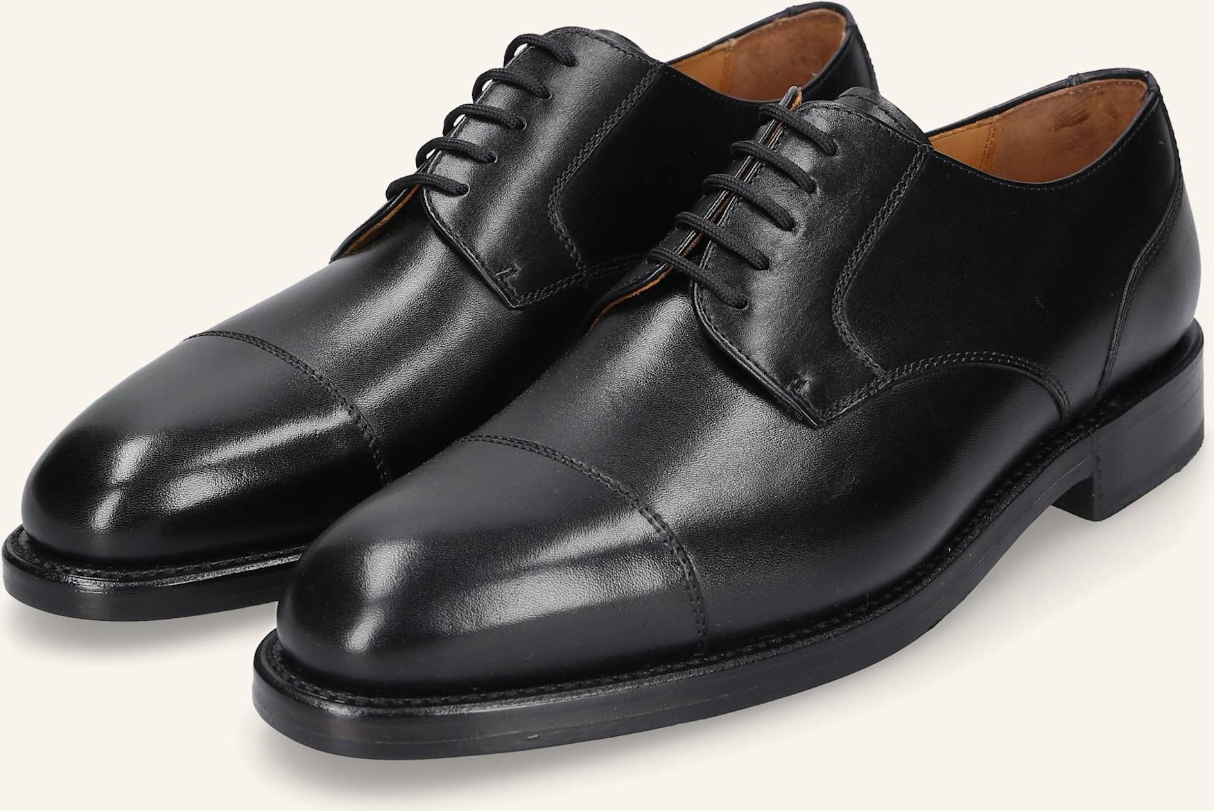 Heinrich Dinkelacker Schnürer Luzern Captoe Bc schwarz