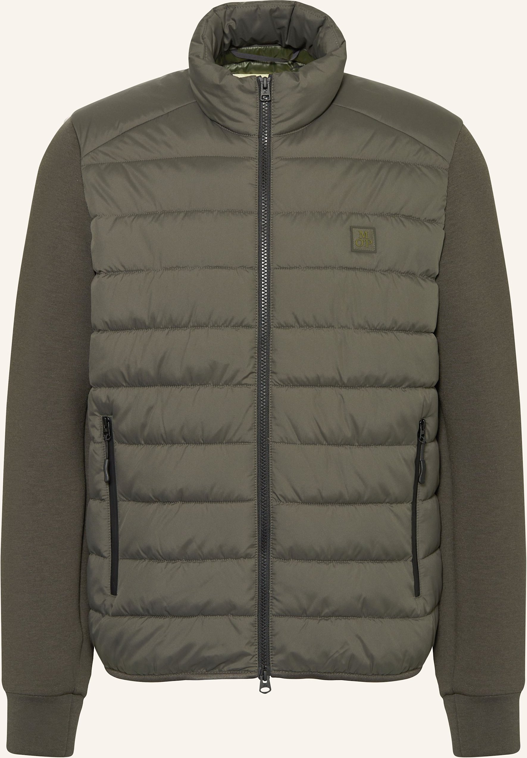 Thumbnail - Marc O'polo Jacke Im Materialmix gruen