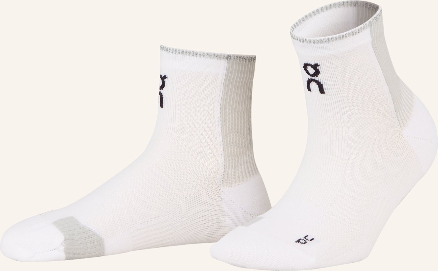 Thumbnail - On Laufsocken Performance Run weiss