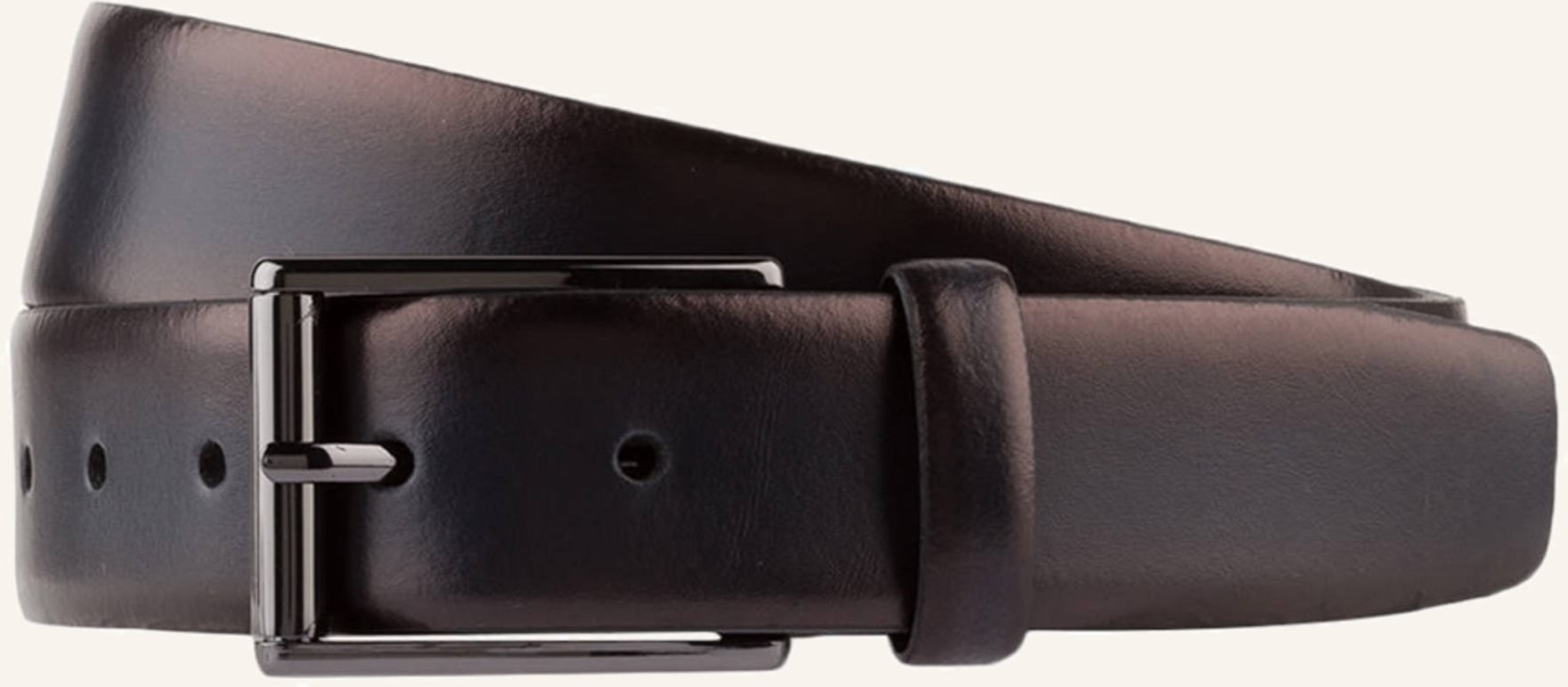 Strellson Ledergürtel blau