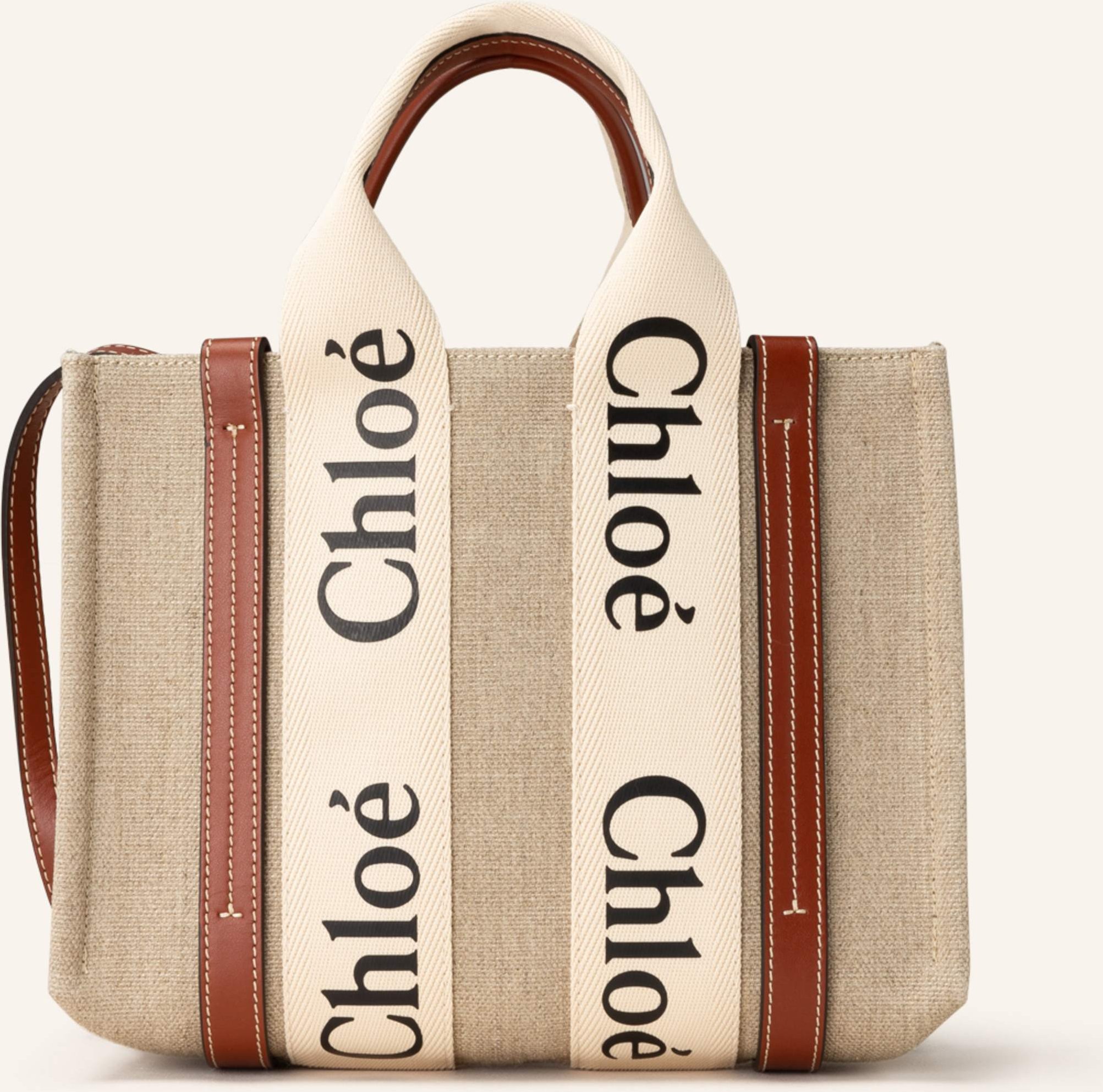 Chloé Umhängetasche beige