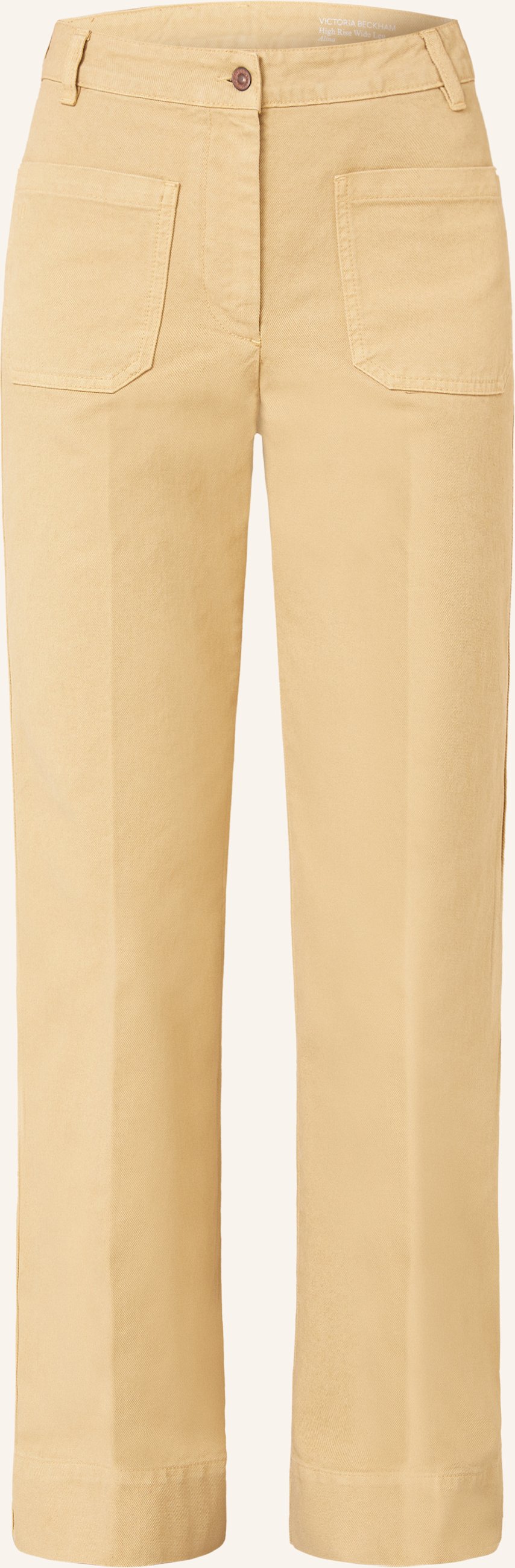 Victoria Beckham Flared Jeans Alina gelb