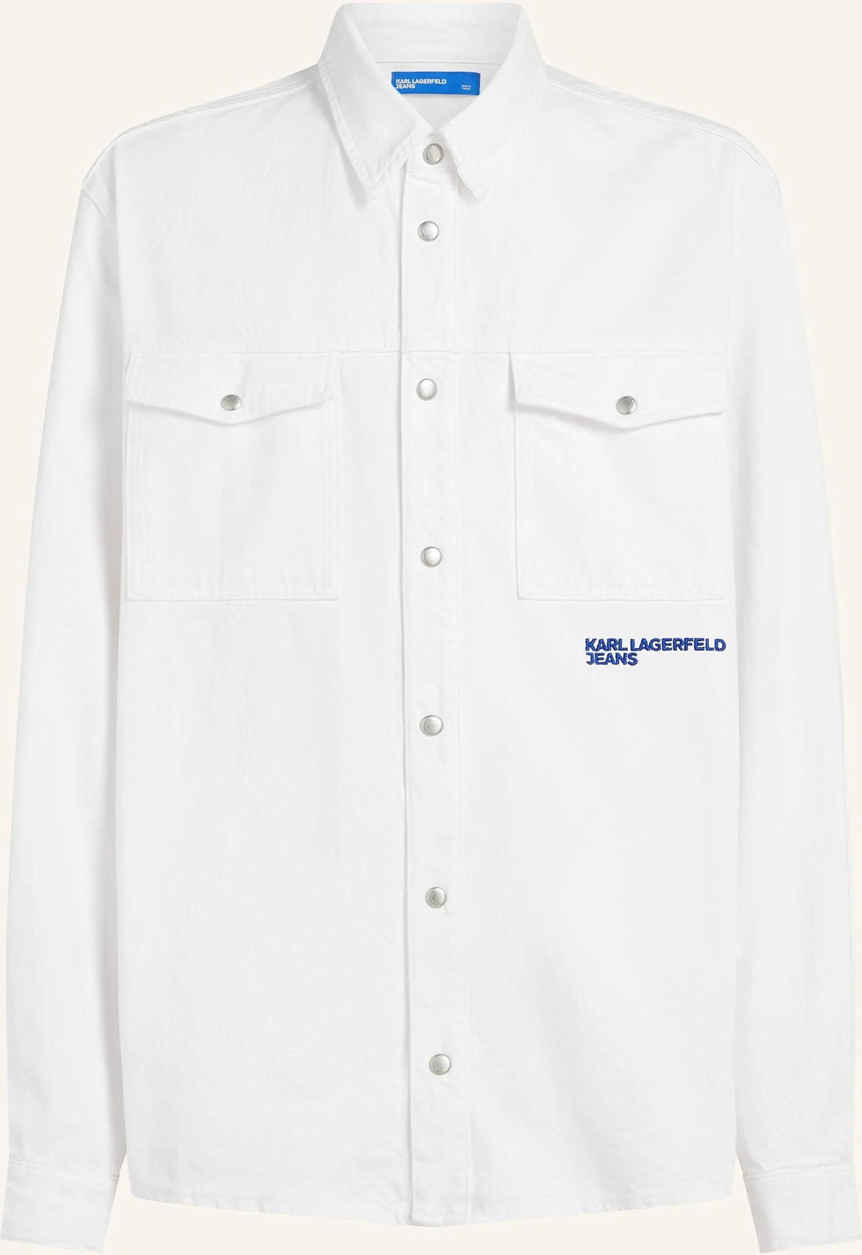 Karl Lagerfeld Jeans Hemd weiss