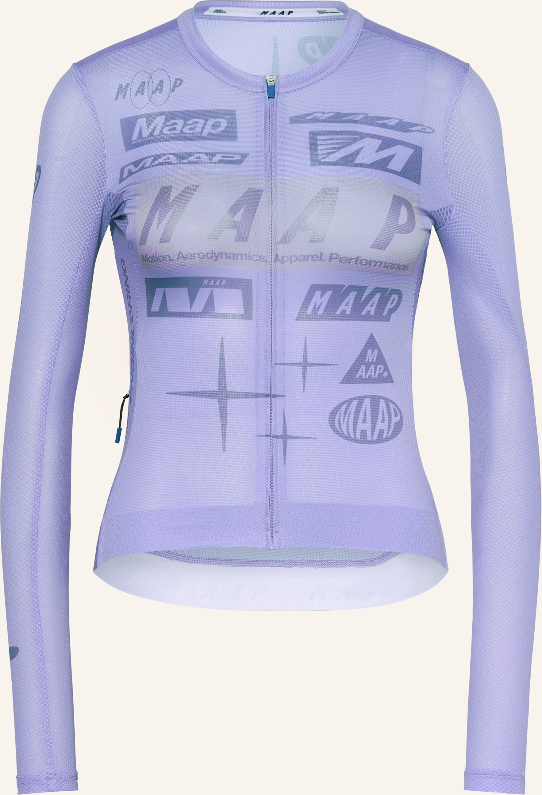 Maap Radtrikot Drome Pro Air Ls 3.0 lila