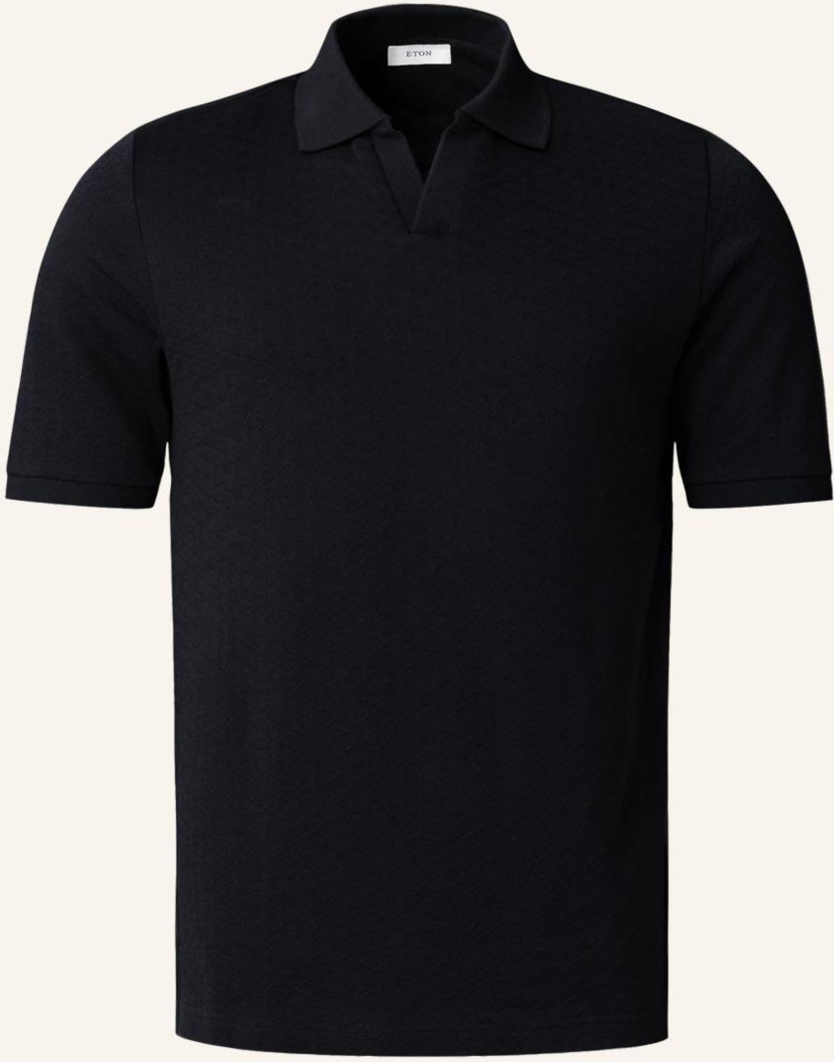 Eton Polohemd Aus Baumwolle blau