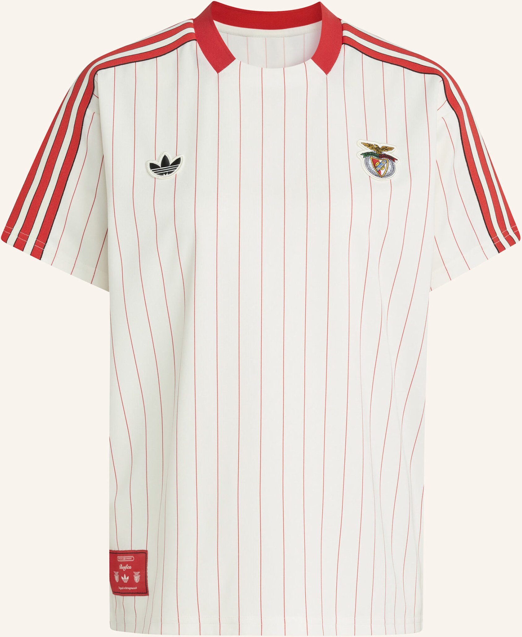 Adidas Originals Benfica Terrace Icons Jersey weiss