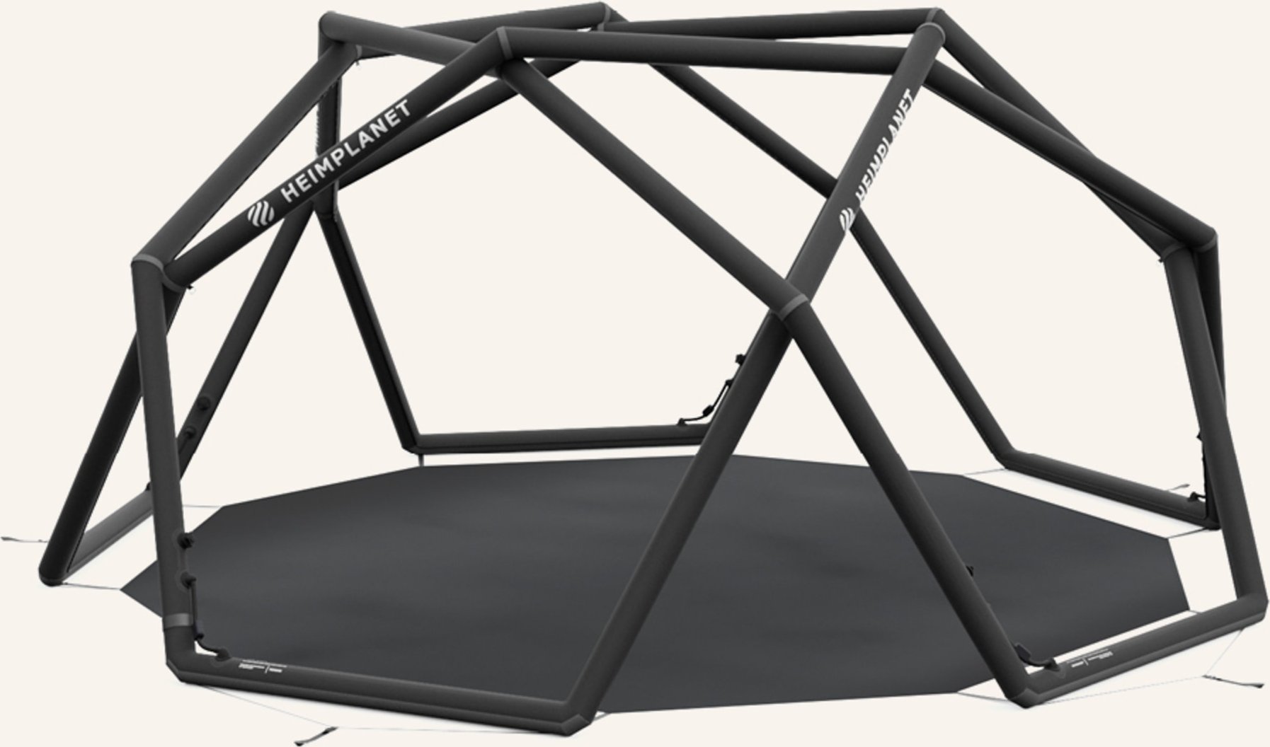 Heimplanet Zeltunterlage The Cave Xl grau