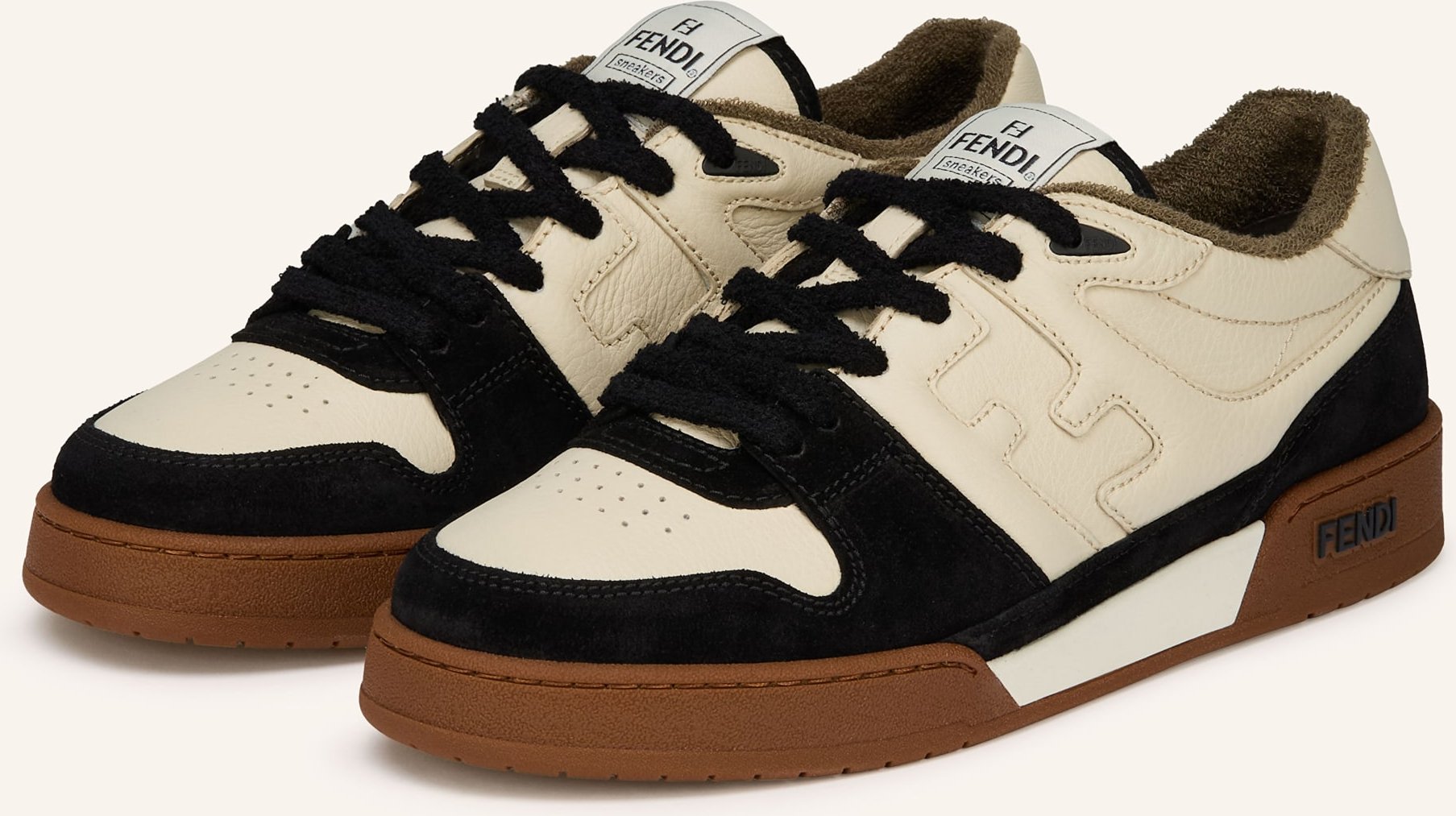 Fendi Sneaker Match braun