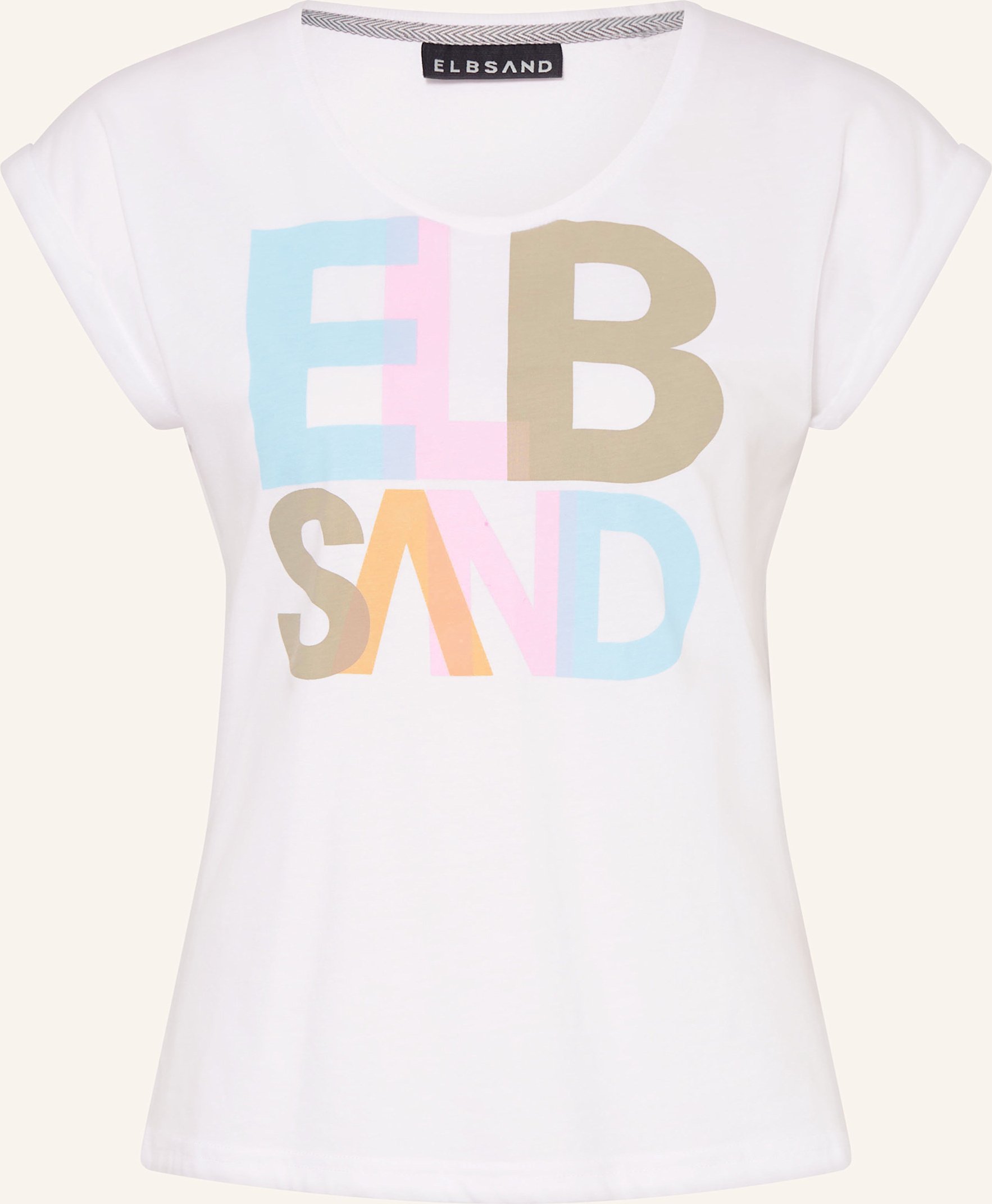 Elbsand T-Shirt Eldis weiss