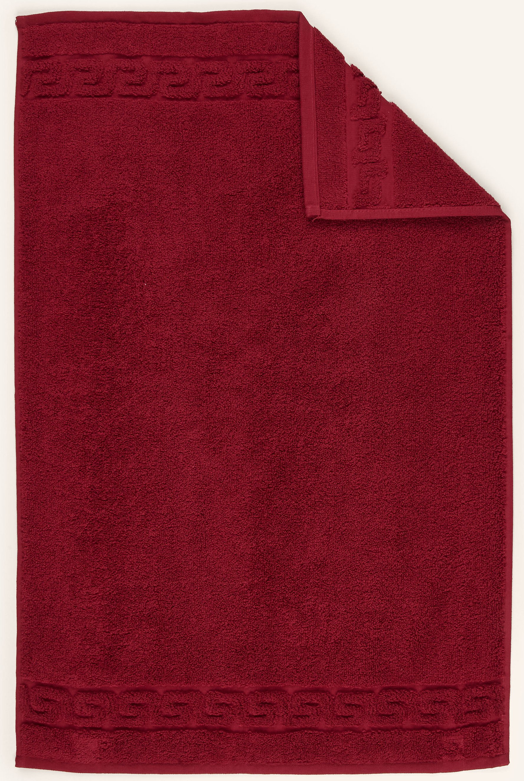 Weseta Switzerland Gästehandtuch Dreamflor rot