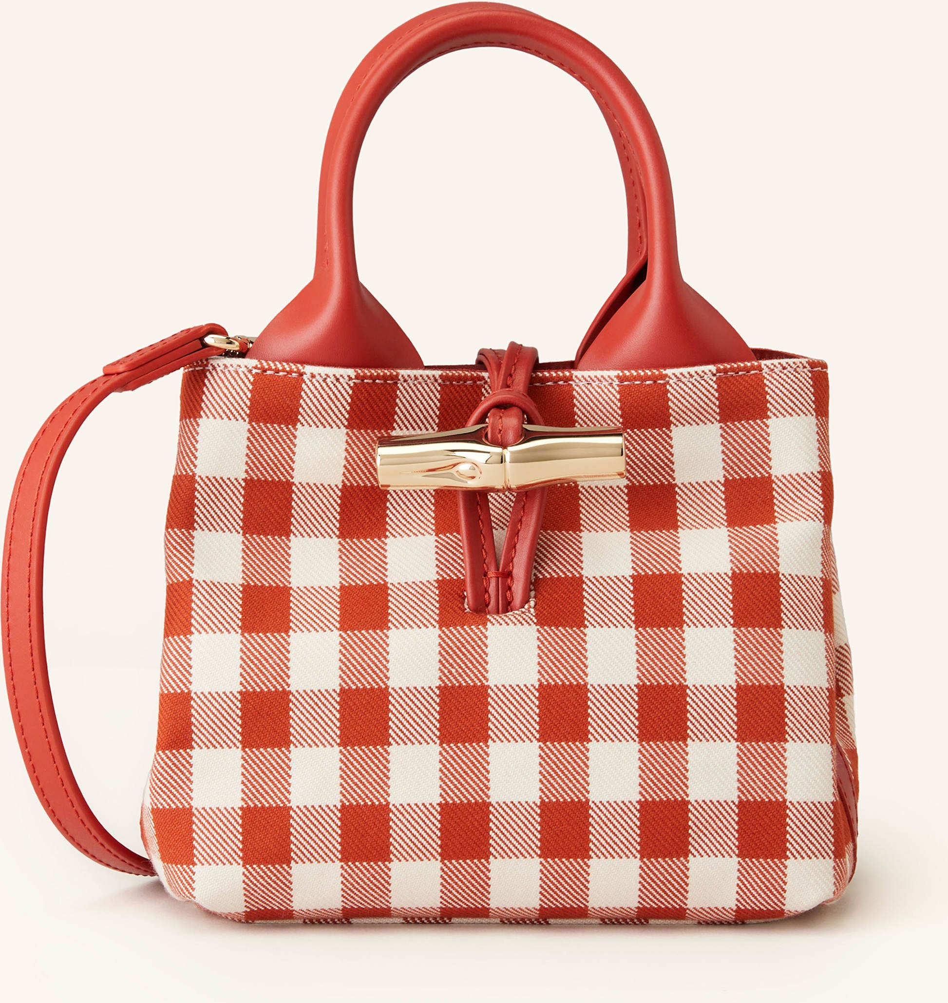 Longchamp Handtasche Le Roseau Xs rot