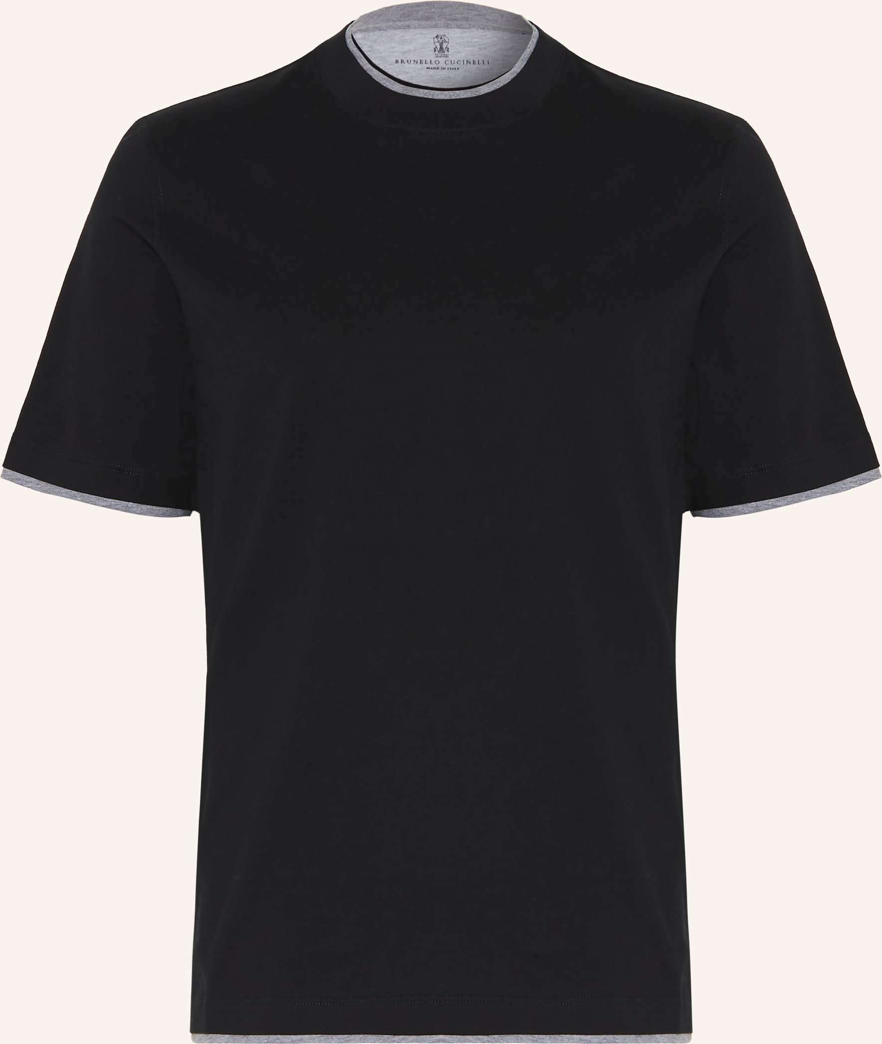 Brunello Cucinelli T-Shirt schwarz