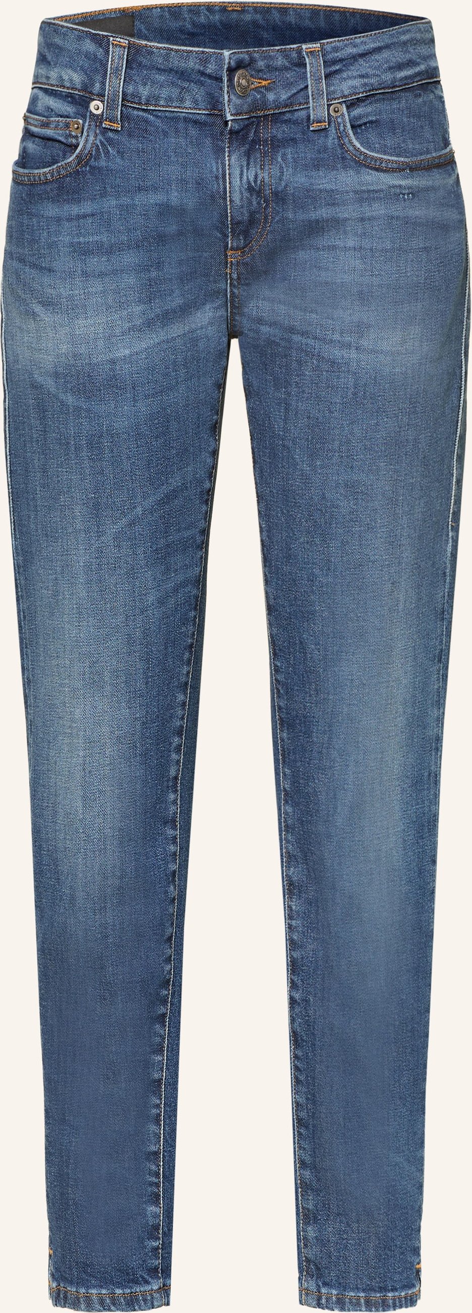 Dondup Cropped Jeans Rose blau