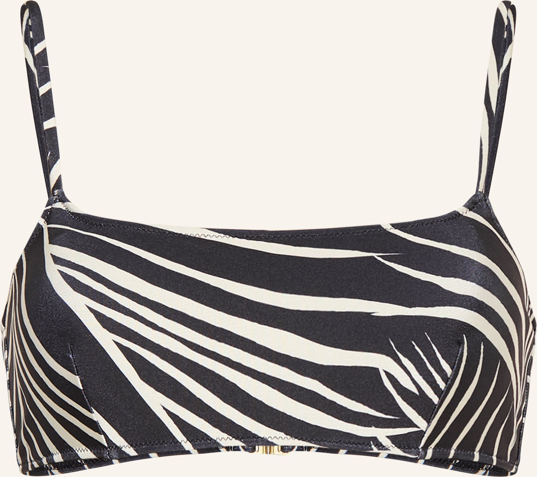 Mrs & Hugs Bustier-Bikini-Top schwarz