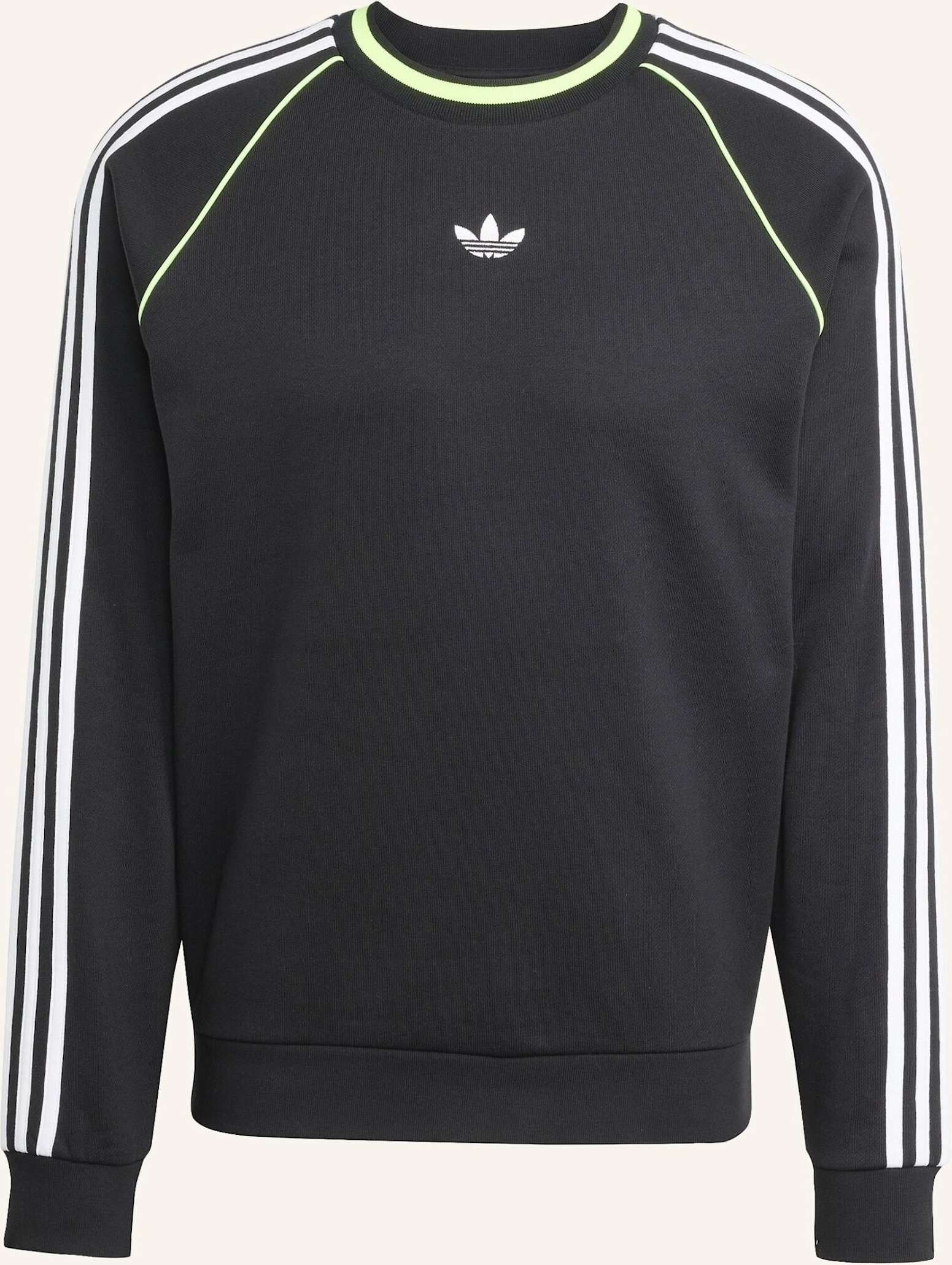 Adidas Originals Adidas Adicolor Piping Crewneck Sweatshirt schwarz