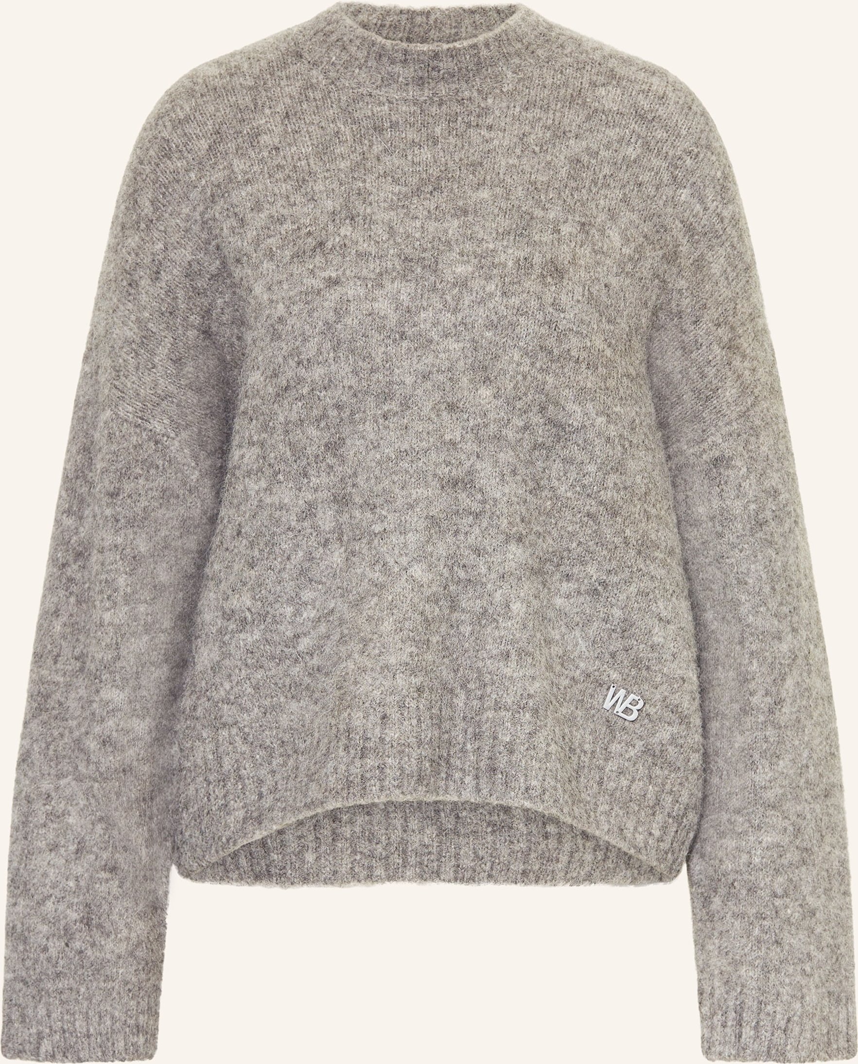 Wrstbhvr Oversized-Pullover Enci grau