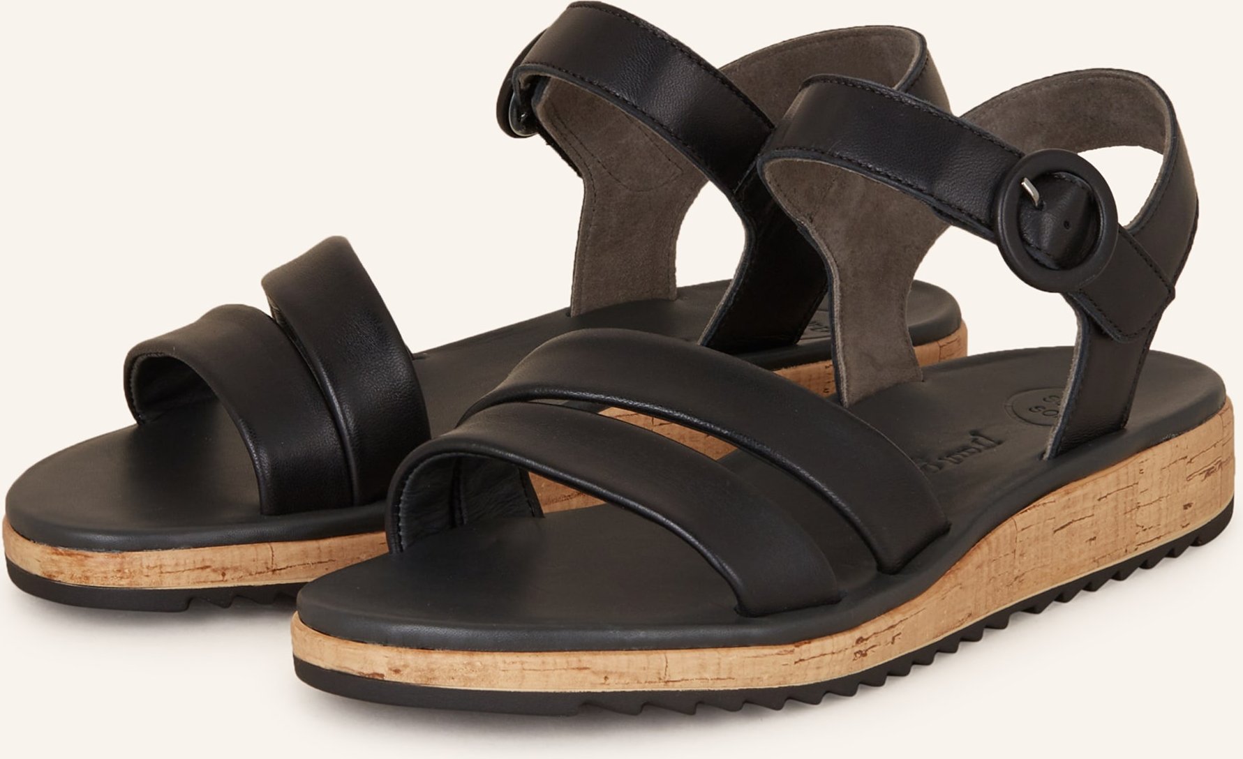 Paul Green Sandalen schwarz