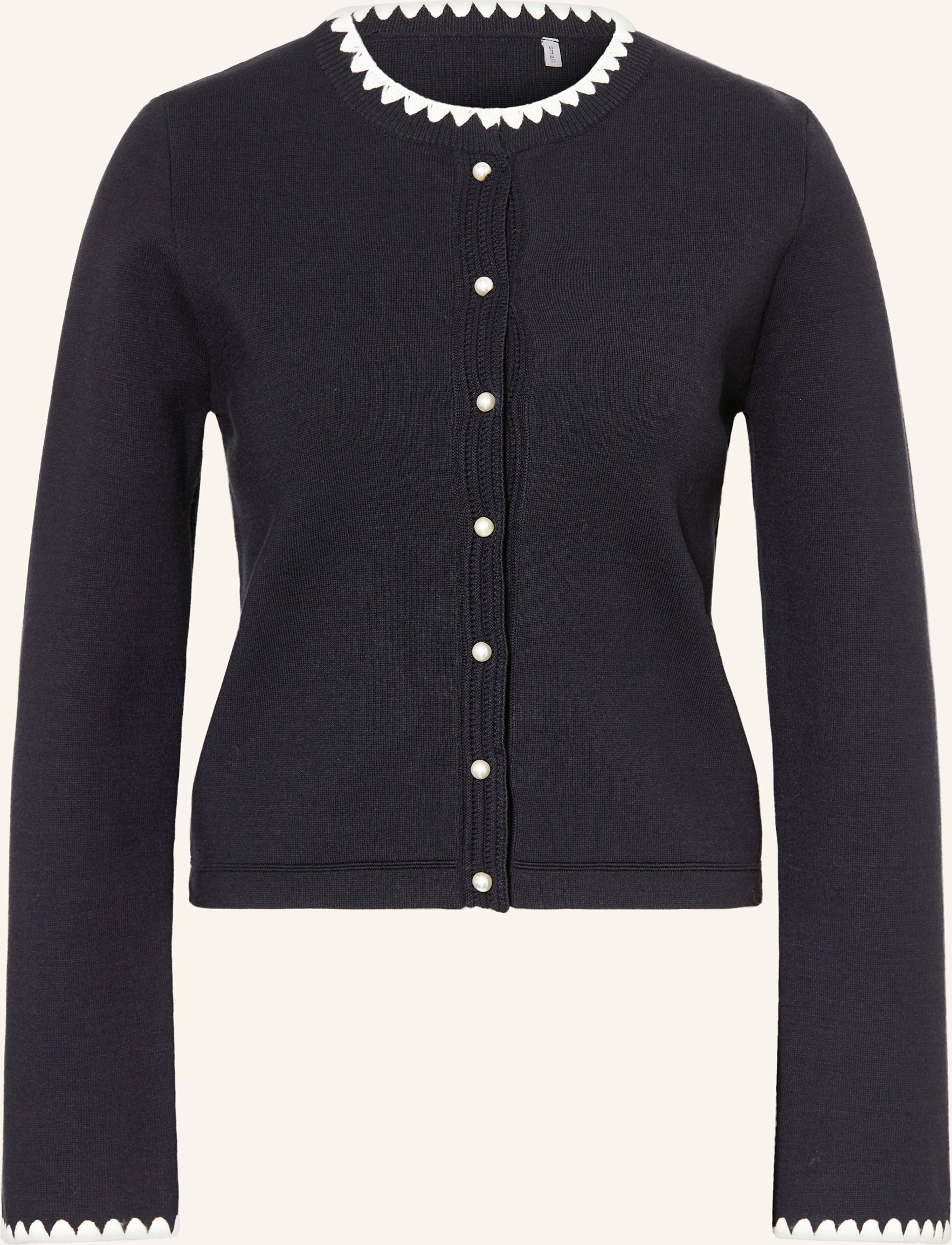 Rich & Royal Strickjacke blau