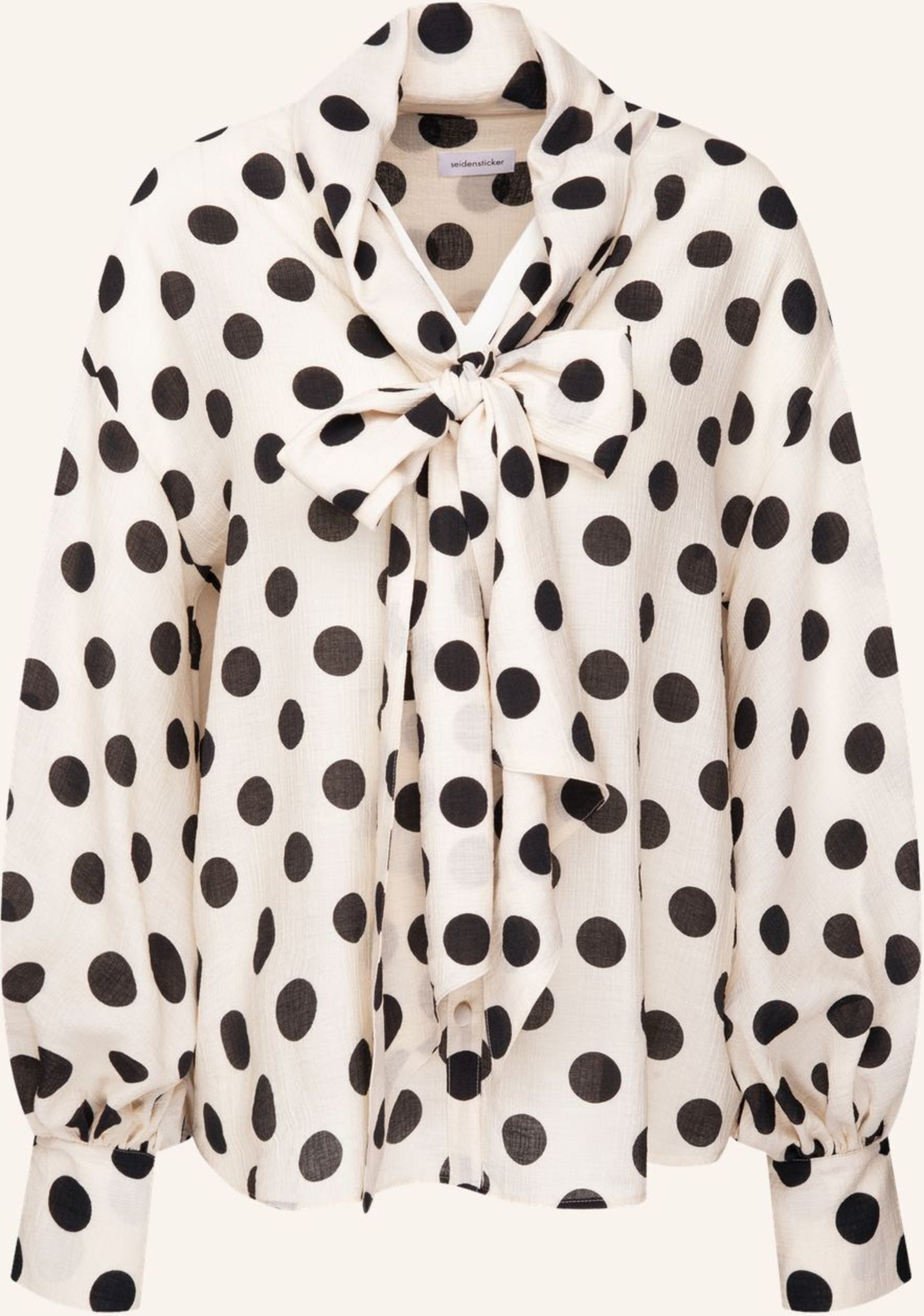 Thumbnail - Seidensticker Rüschenbluse weiss