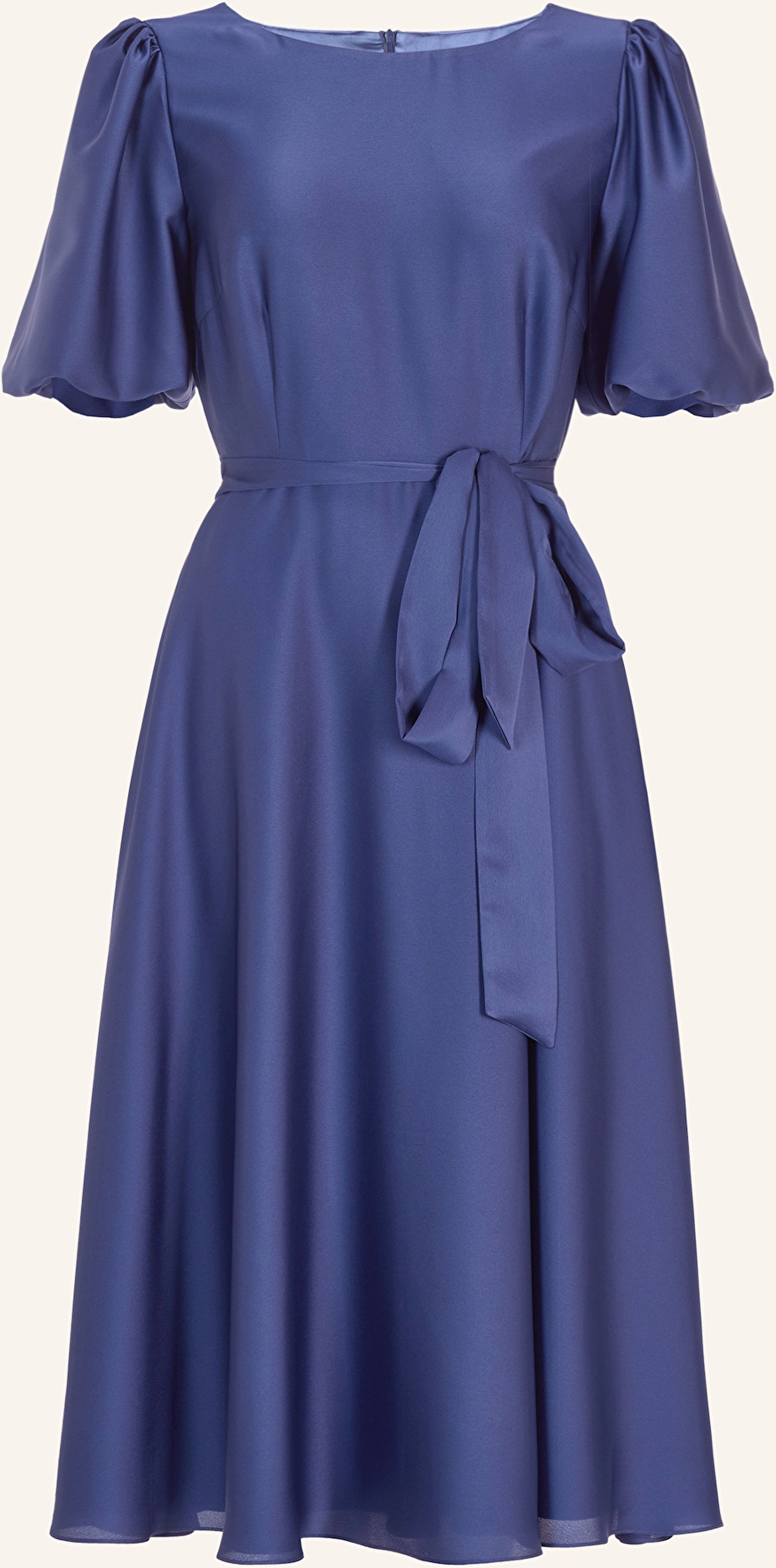 Thumbnail - Swing Cocktailkleid Aus Satin blau