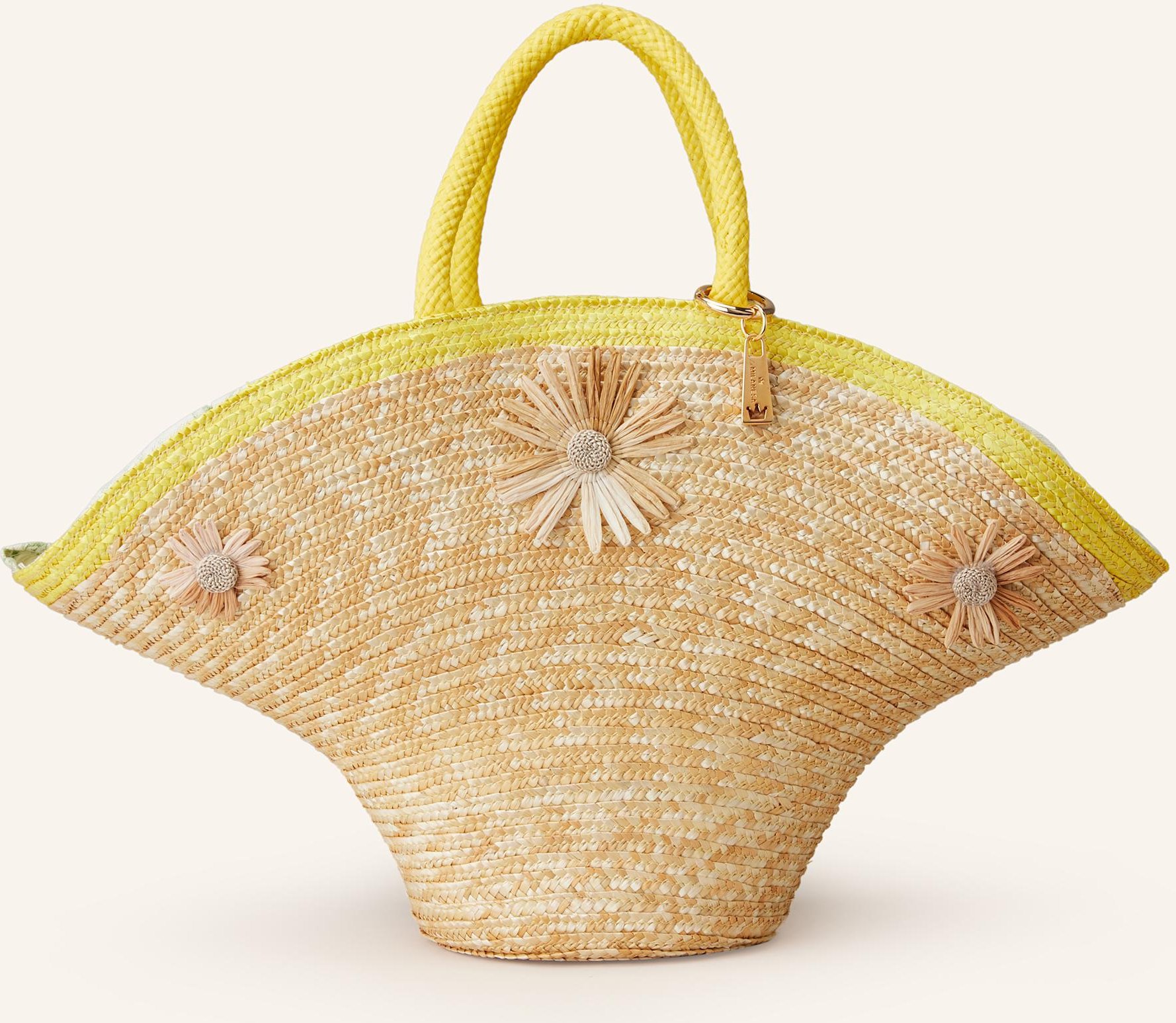 Thumbnail - La Milanesa Shopper Calore beige
