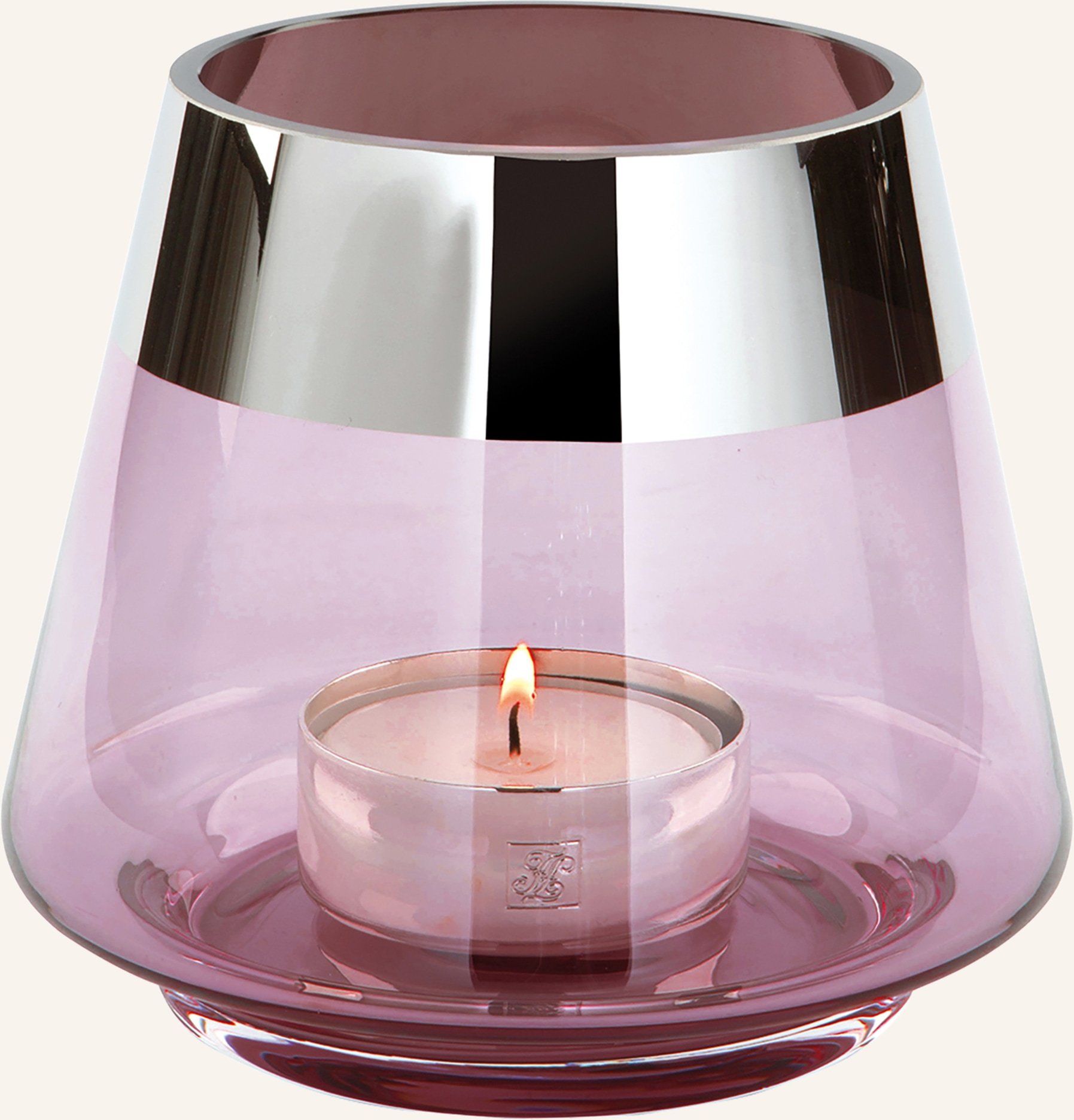 Thumbnail - Fink Teelichthalter Jona rosa