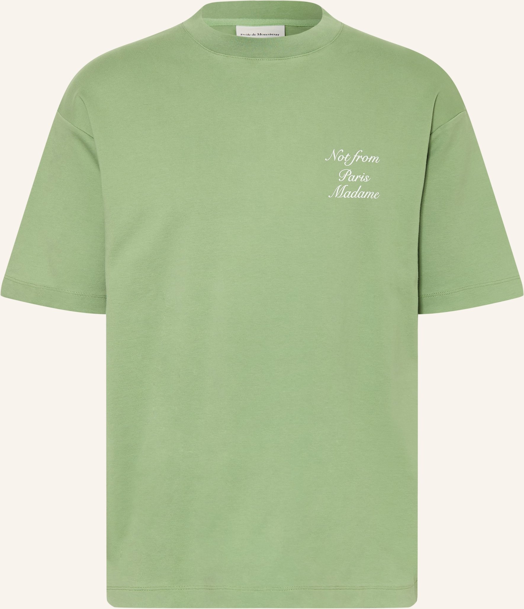Drôle De Monsieur T-Shirt Le T-Shirt Slogan Calligraphy gruen