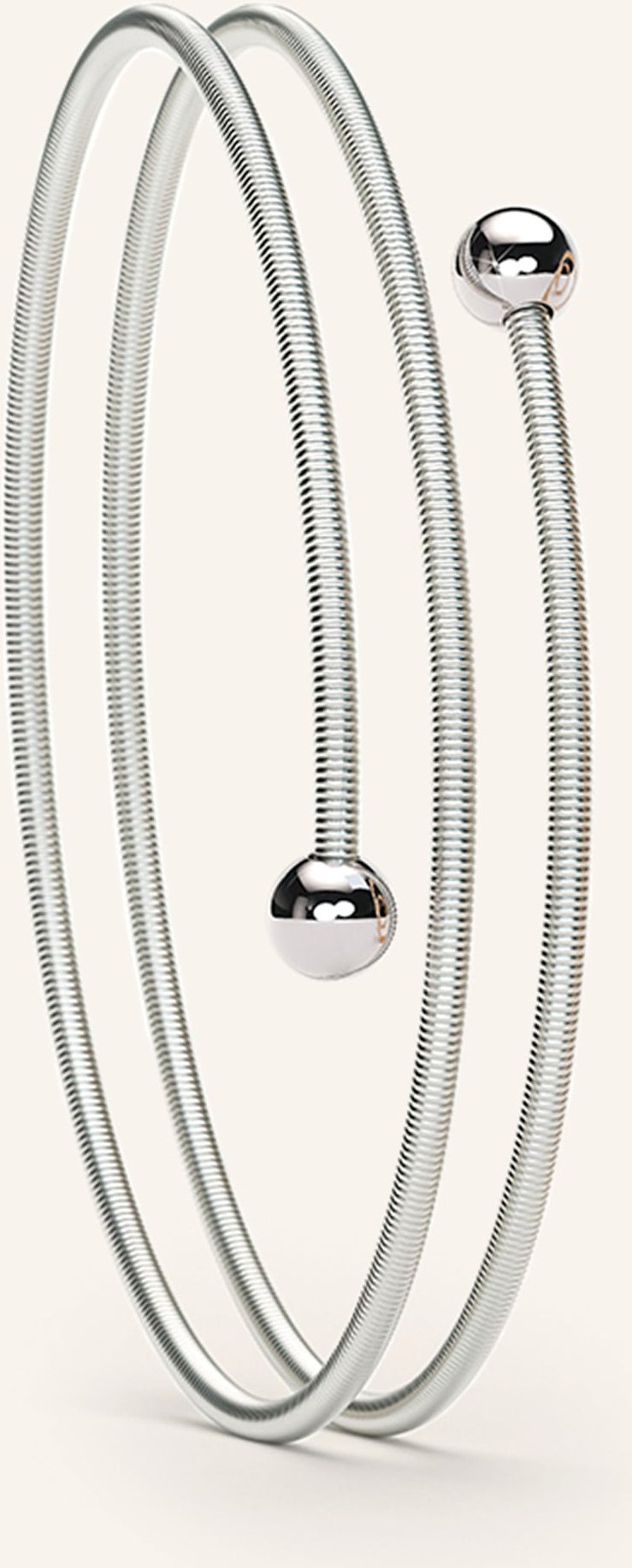 Niessing Armreif Colette C 2-Fach silber