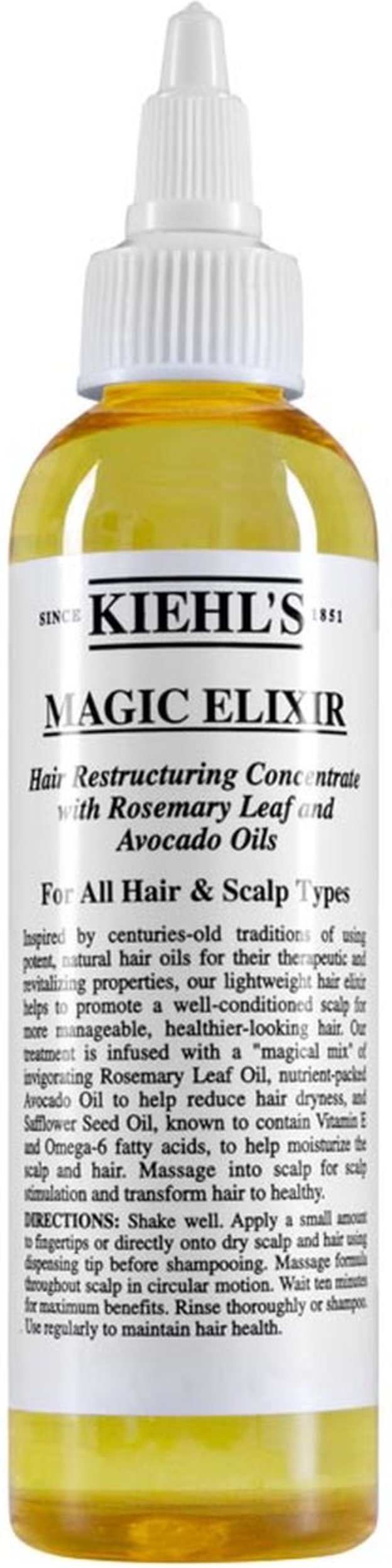 Thumbnail - Kiehl's Magic Elixir Haarpflege mit Rosmarin- und Avocado-Öl 125 ml