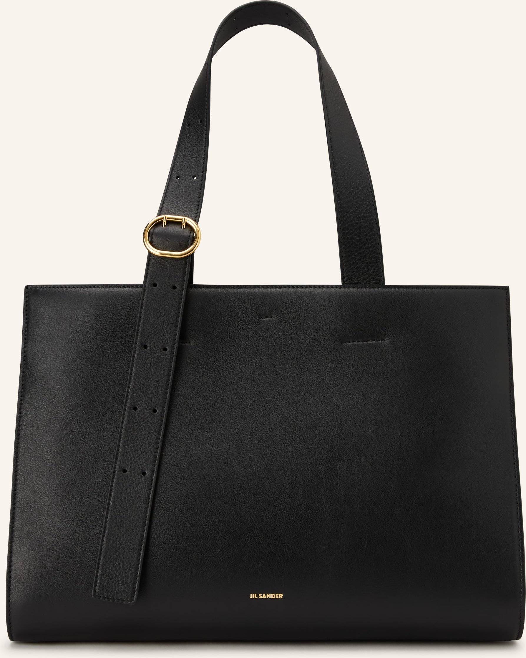 Jil Sander Shopper Cannolo schwarz