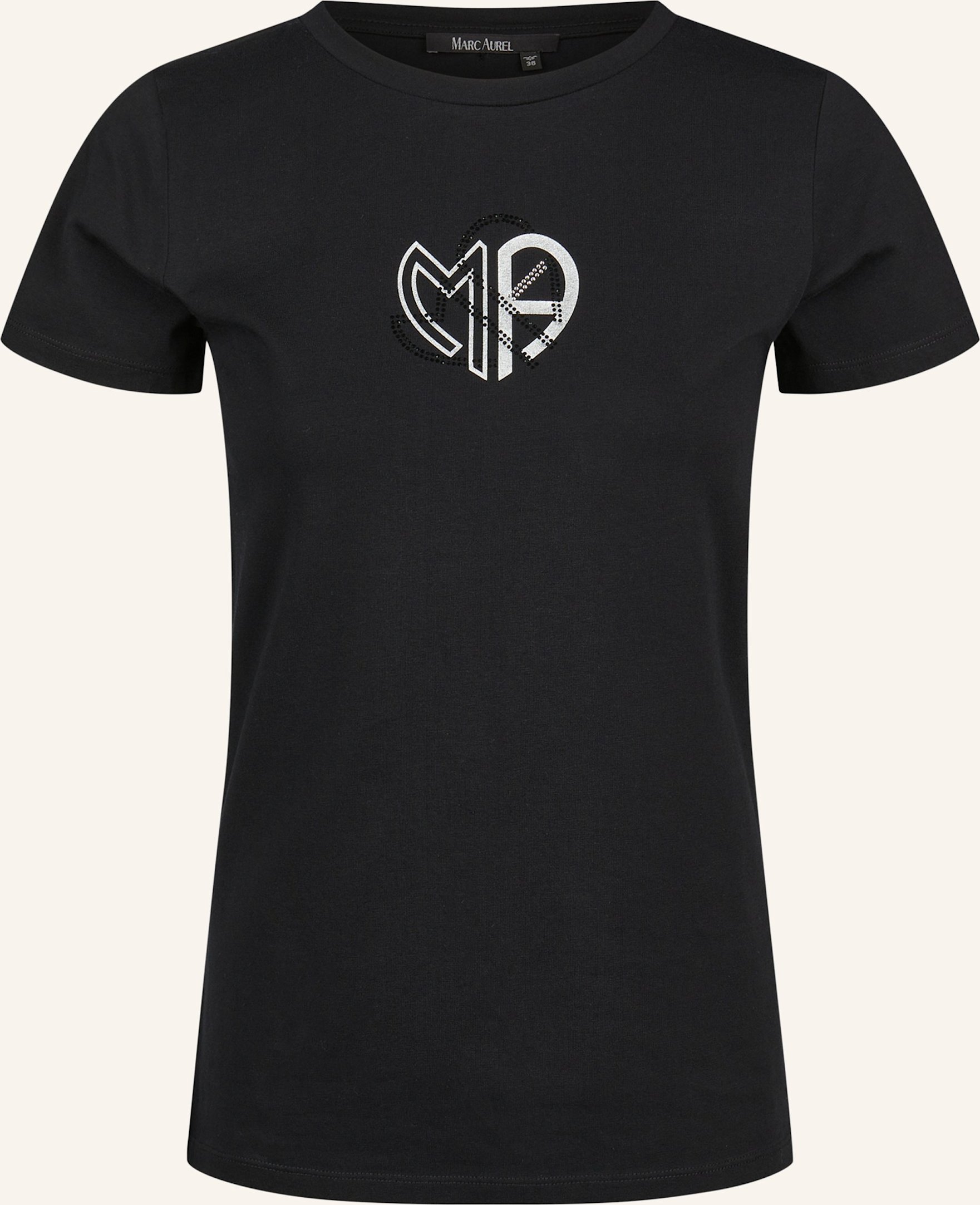 Marc Aurel Shirt schwarz