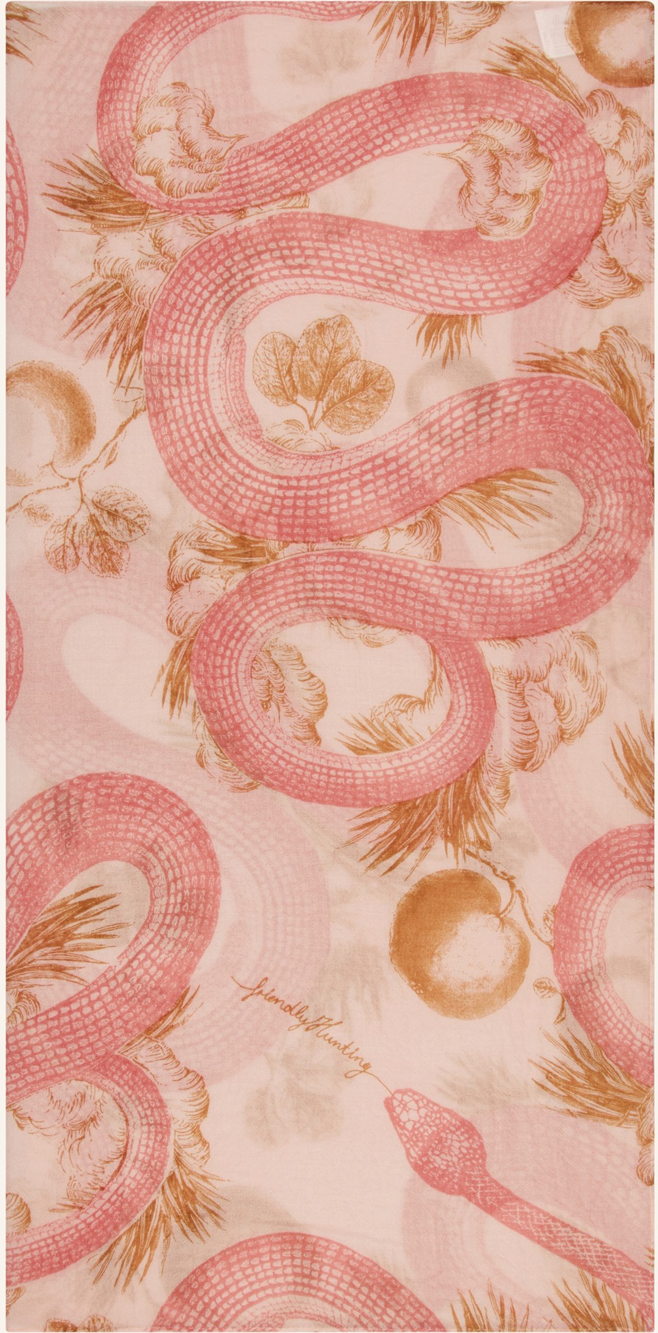 Friendly Hunting Cashmere-Tuch rosa