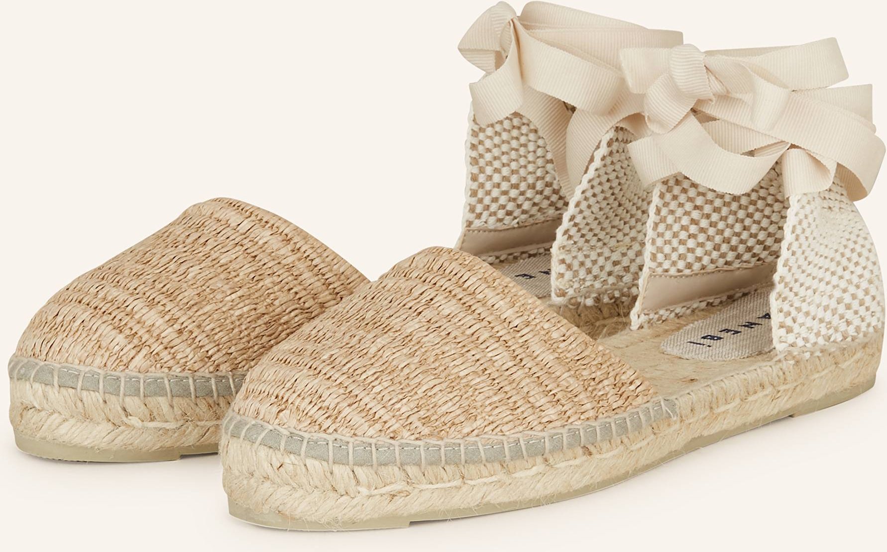 Thumbnail - Manebí Espadrilles Valenciana Yucatán beige