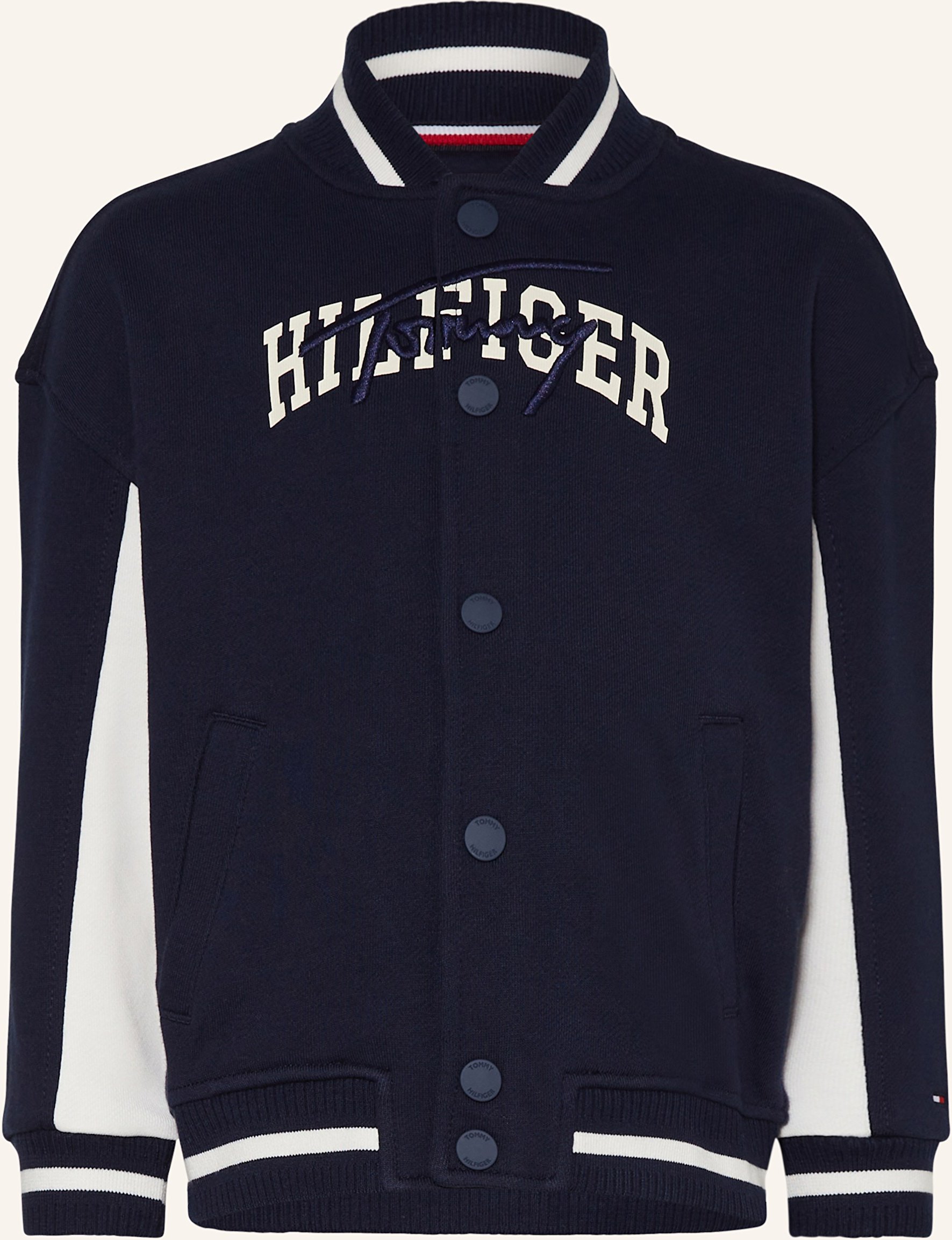 Tommy Hilfiger College-Jacke blau