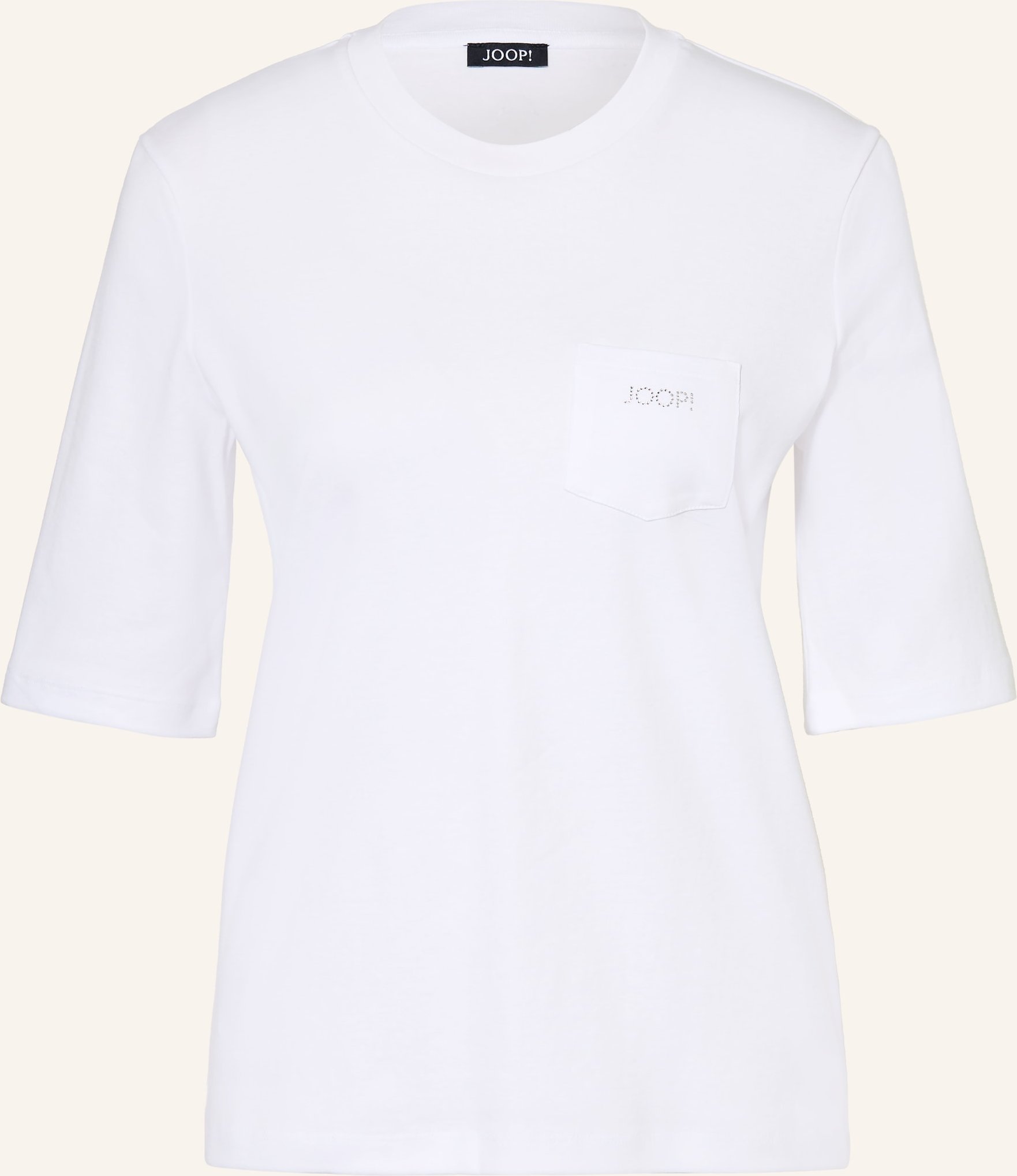 Joop! T-Shirt Tonja Mit Schmucksteinen weiss