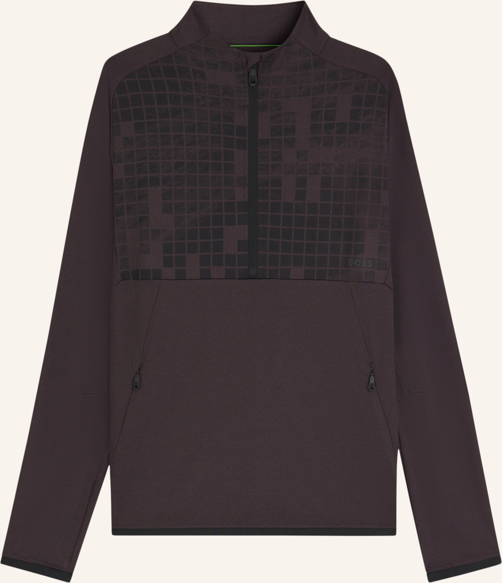 Thumbnail - Boss Sweatshirt Sw_Jump Qz Regular Fit lila