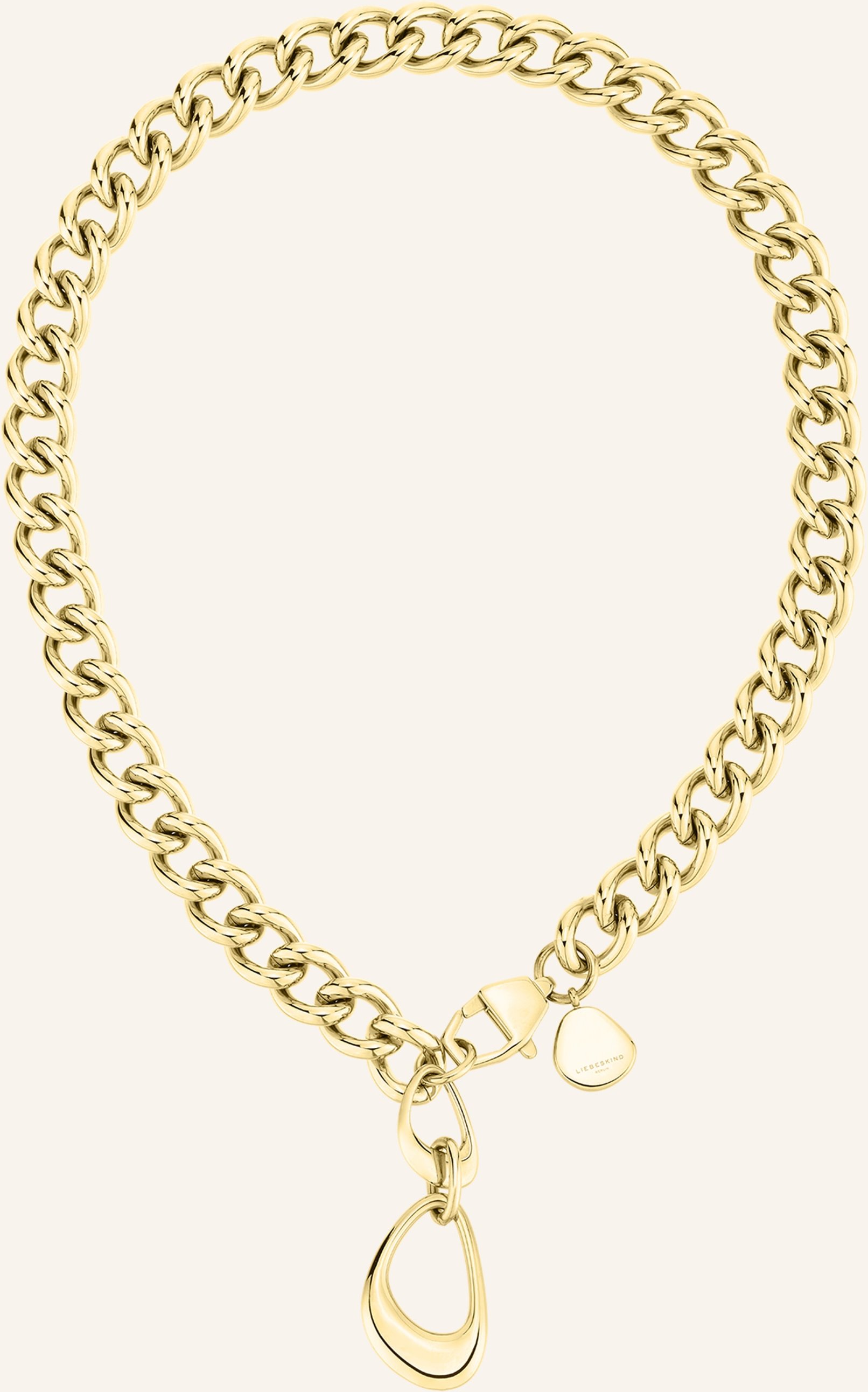 Liebeskind Halskette Aus Edelstahl gold