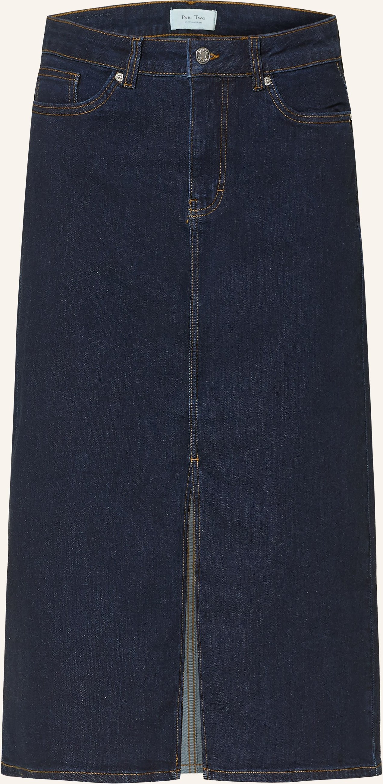 Part Two Jeansrock Dillinpw blau