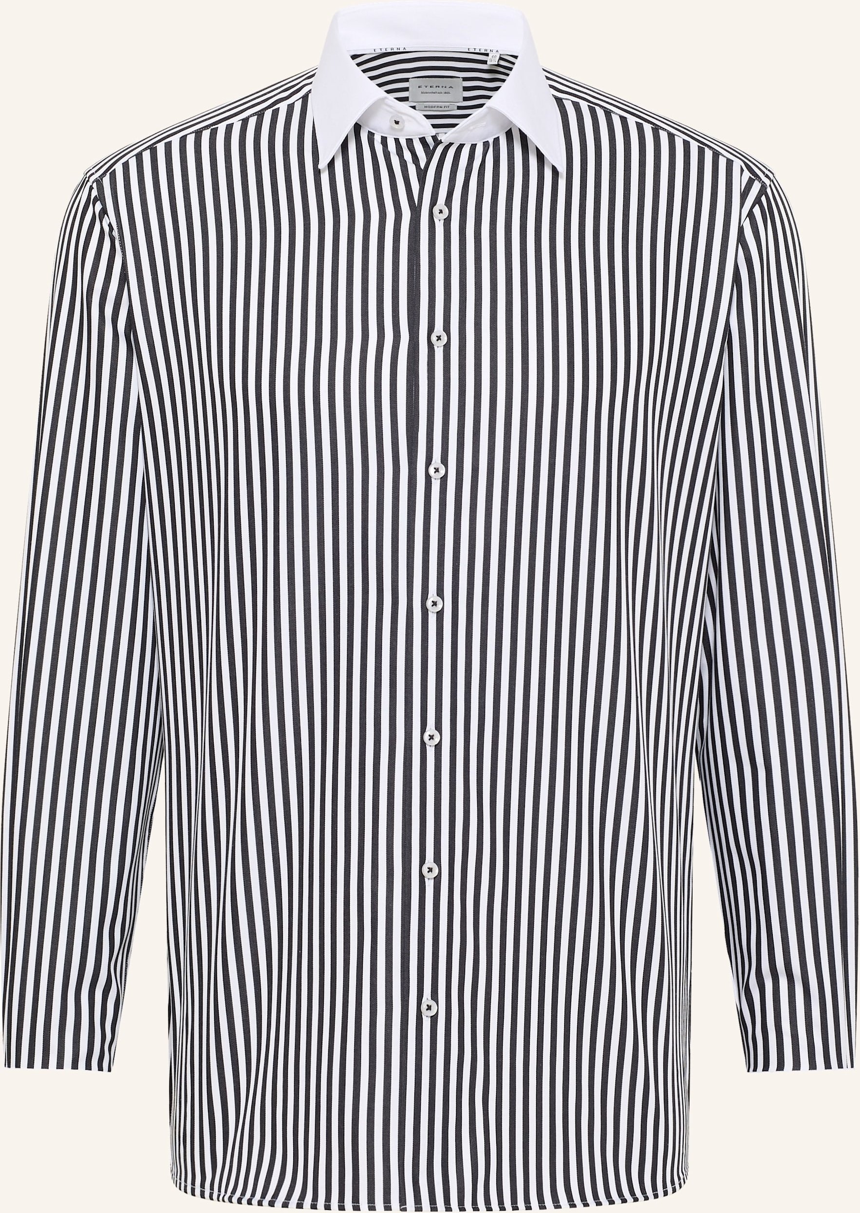 Eterna Hemd Modern Fit schwarz