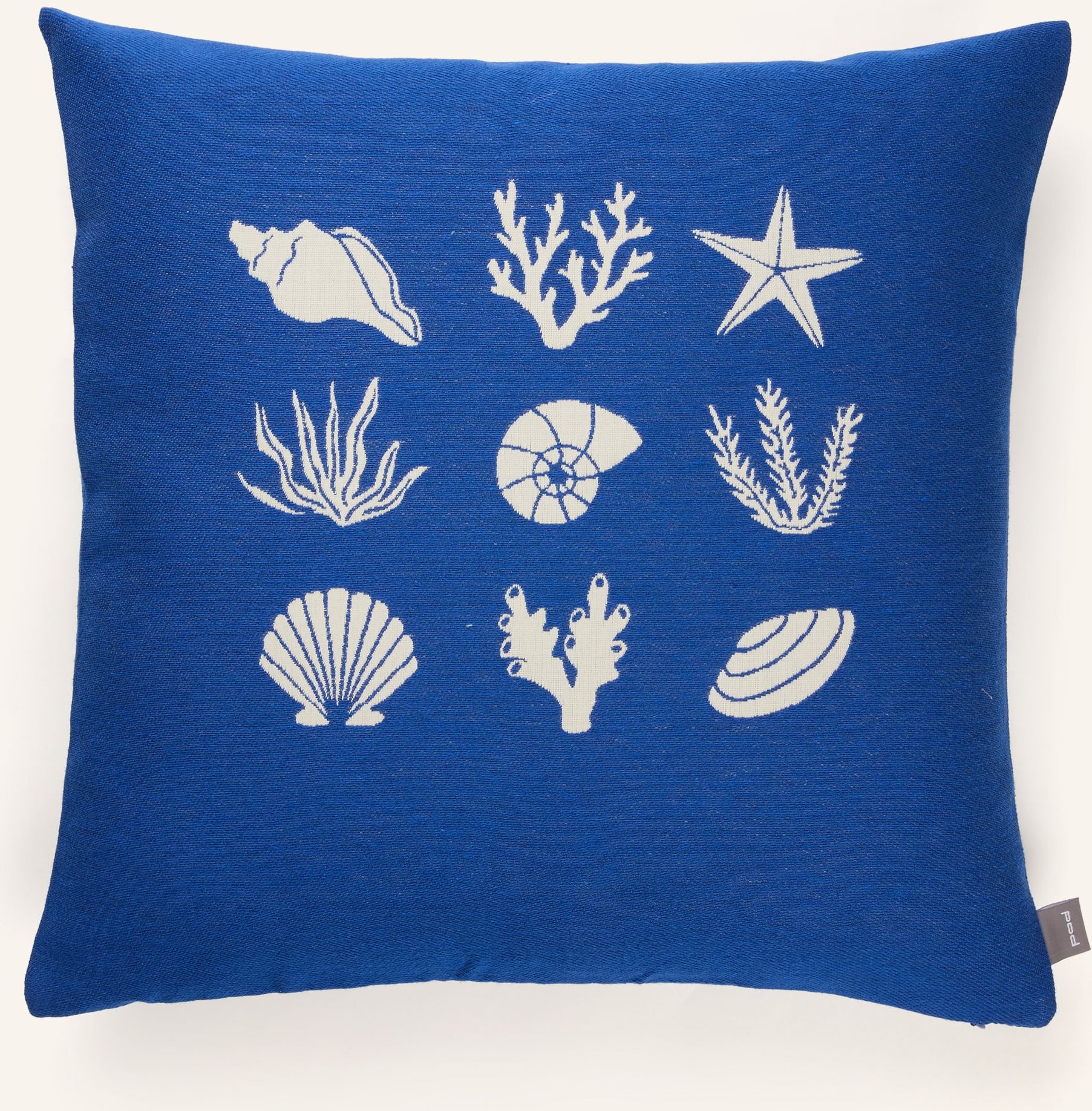 Thumbnail - Pad Dekokissenhülle Corals blau