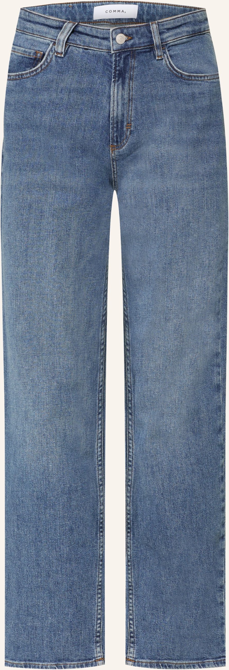 Thumbnail - Comma Straight Jeans blau
