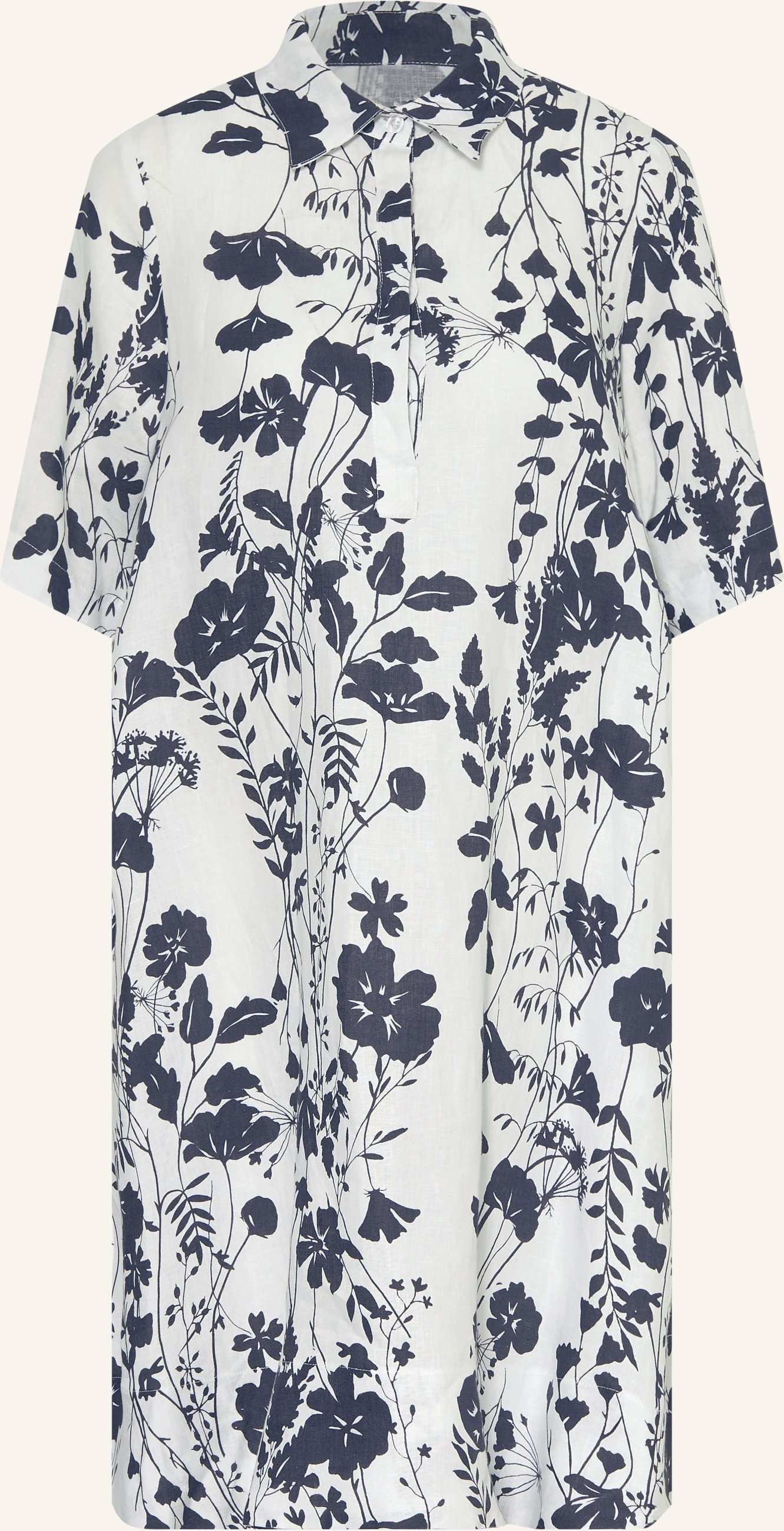 Backstage Leinenkleid Allesia blau